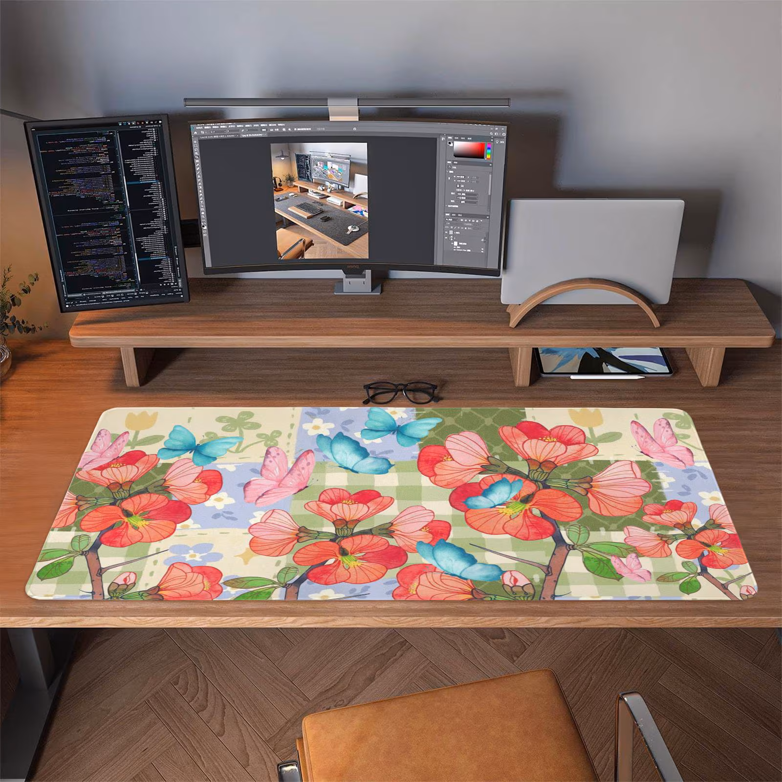 Floral & Butterfly Desk mats, Accessories Gifts