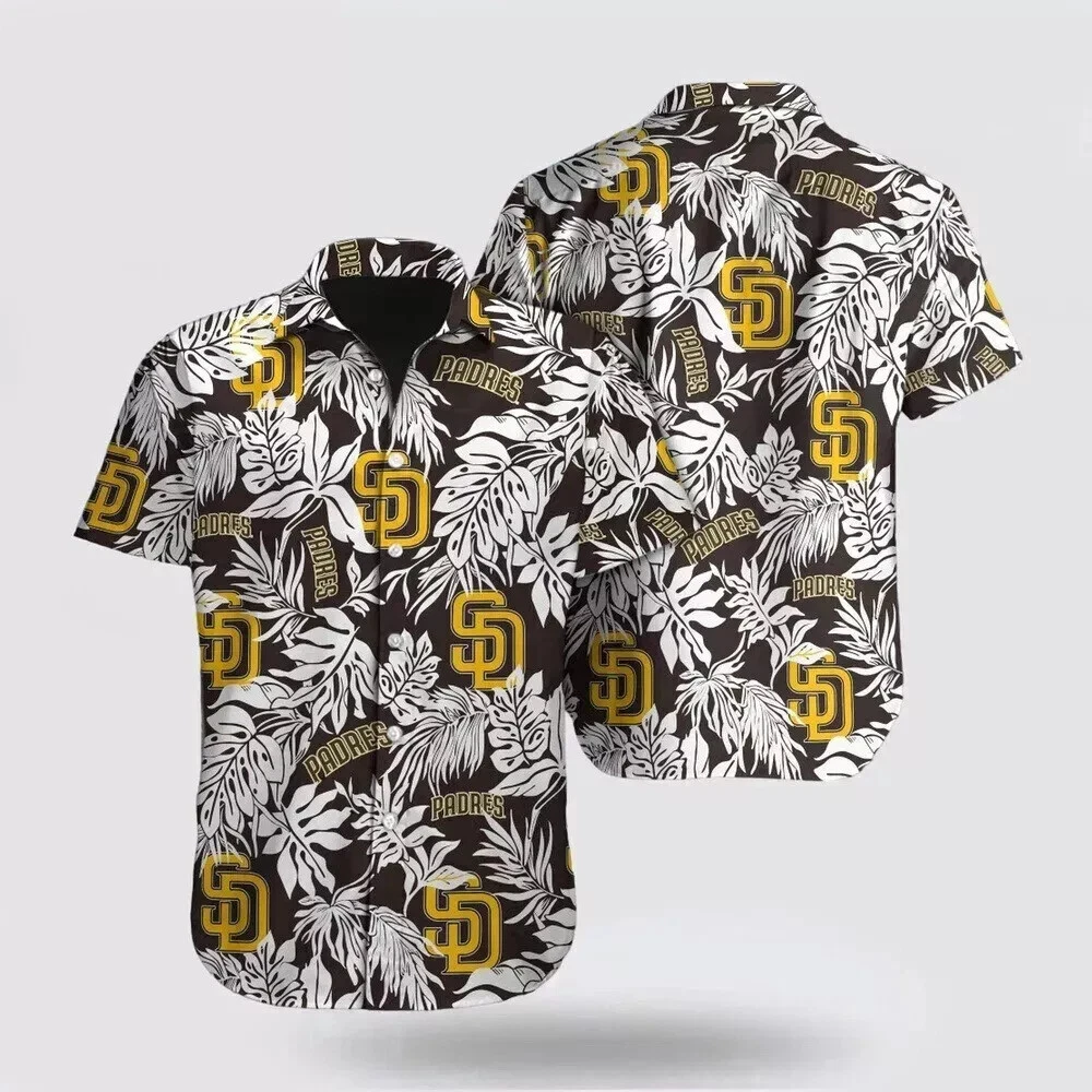 San Diego Baseball Team Padress Hawaiian Shirt