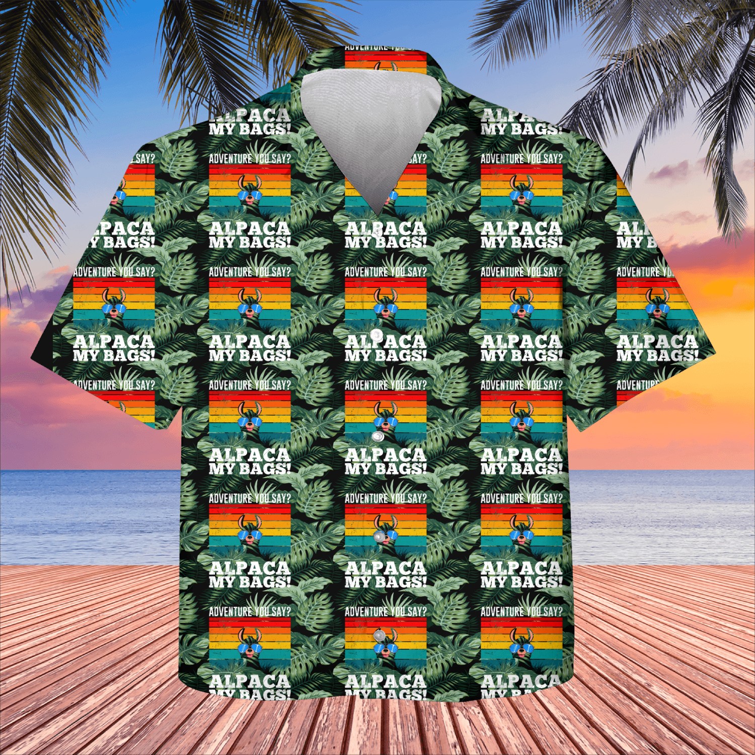 Alpace my Bags Hiker and Climber Mountain fan Kids Hawaiians