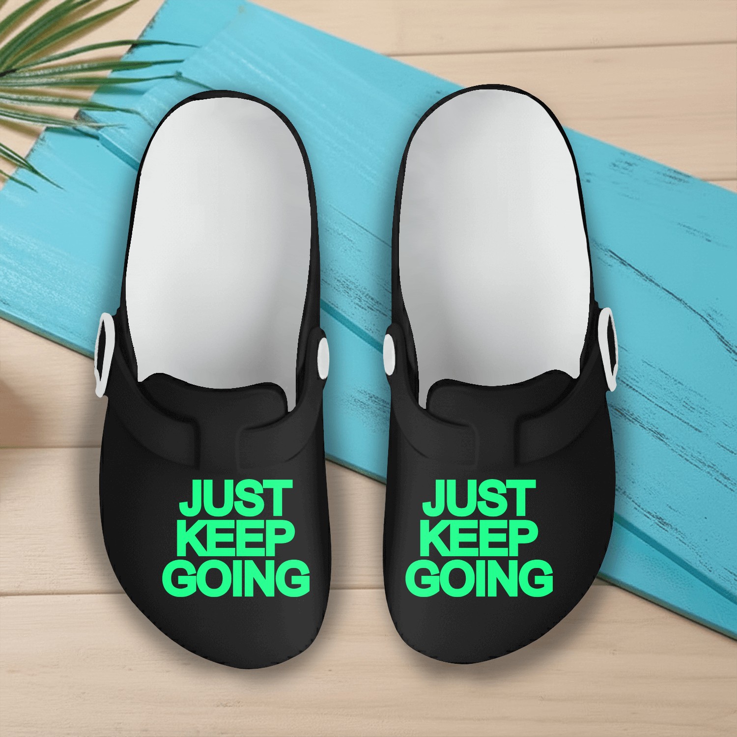 just keep going Slip On Clogs