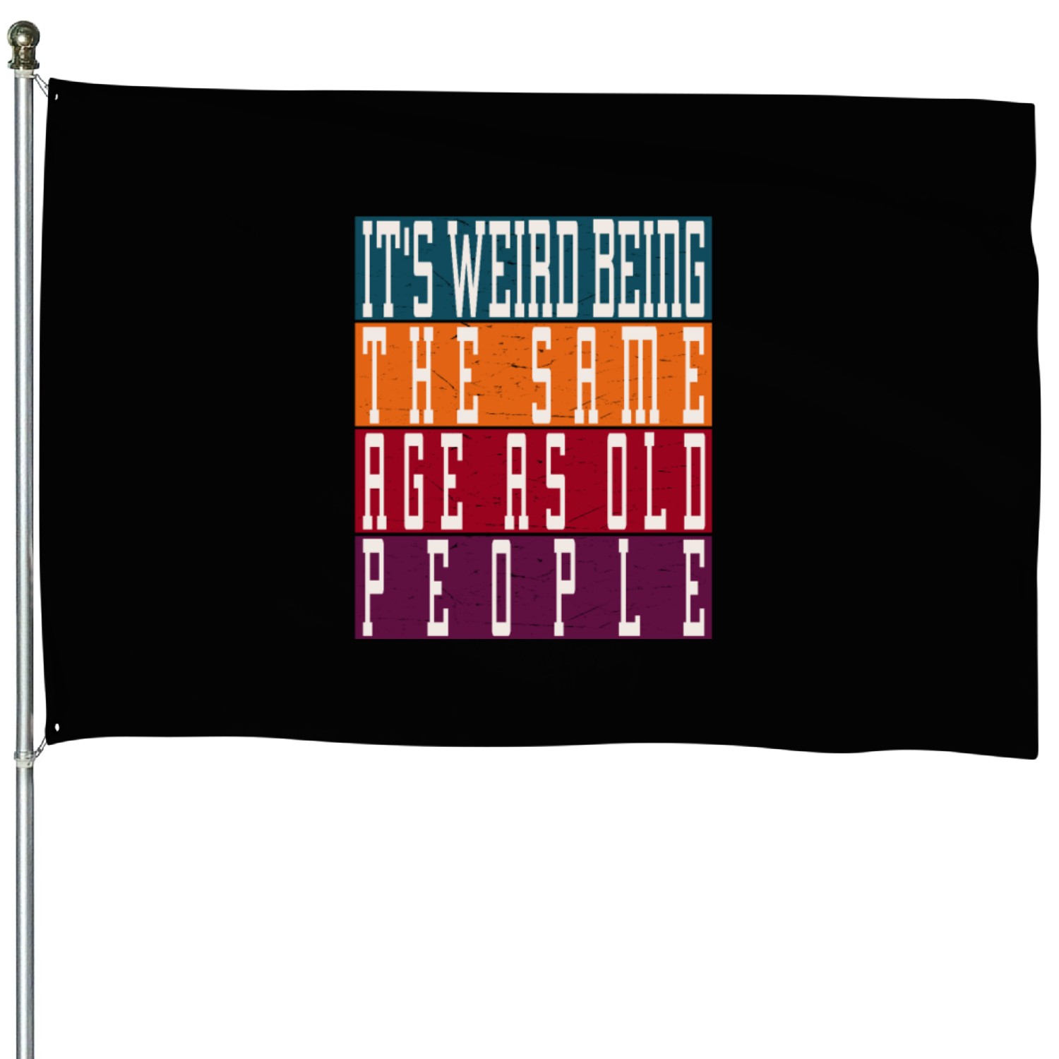 It s Weird Being The Same Age As Old People House Flags