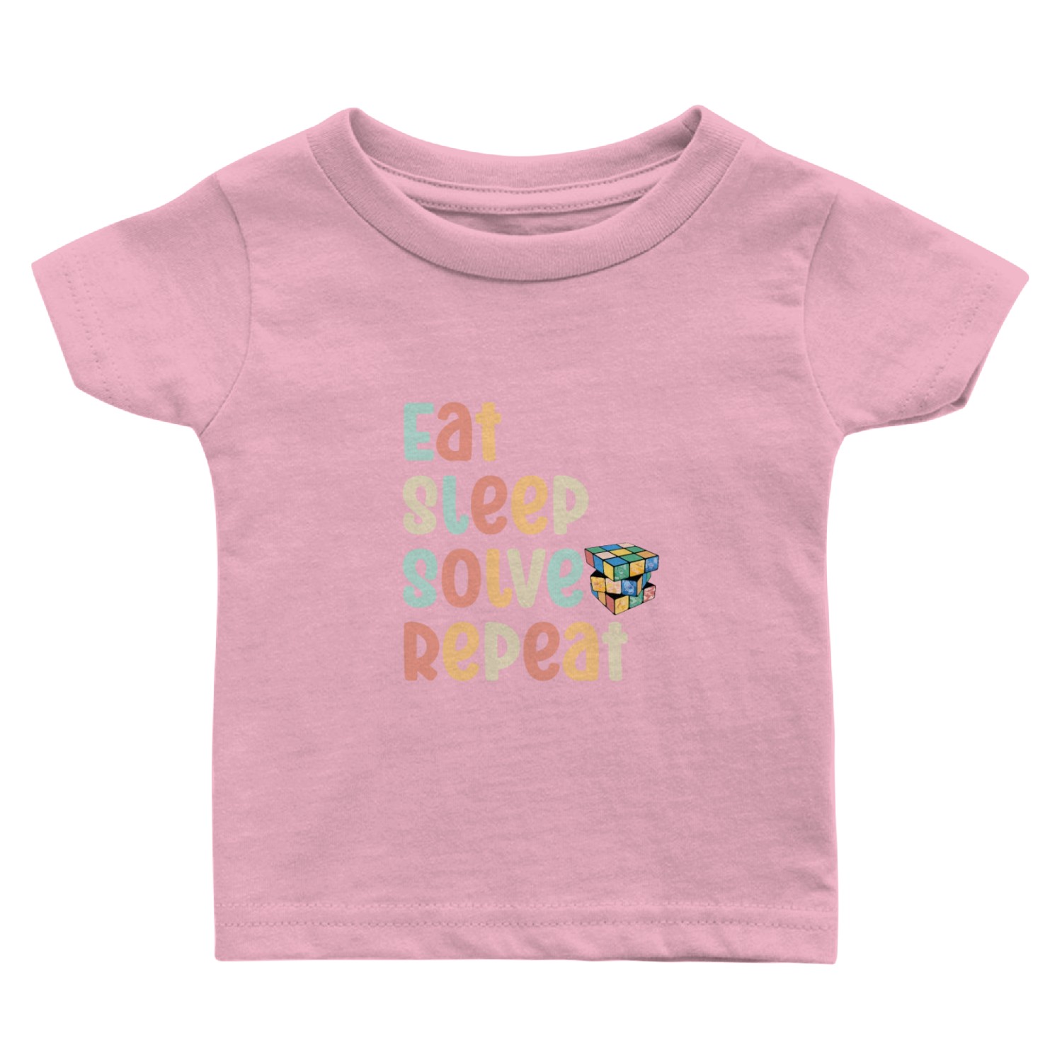 Eat Sleep Solve Repeat Baby T Shirts