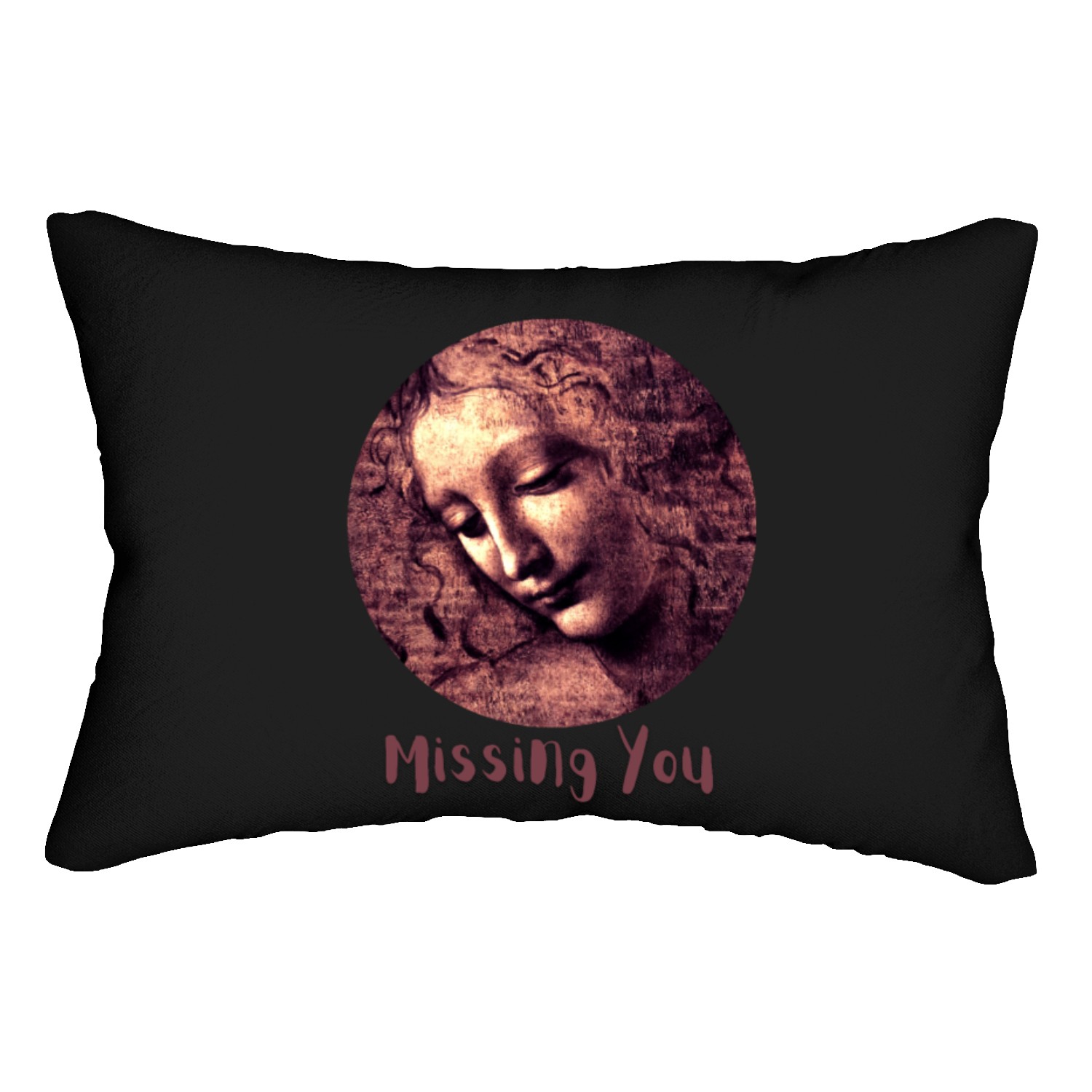 La Scapigliata | Unique Lumbar Pillows | Unique Gift