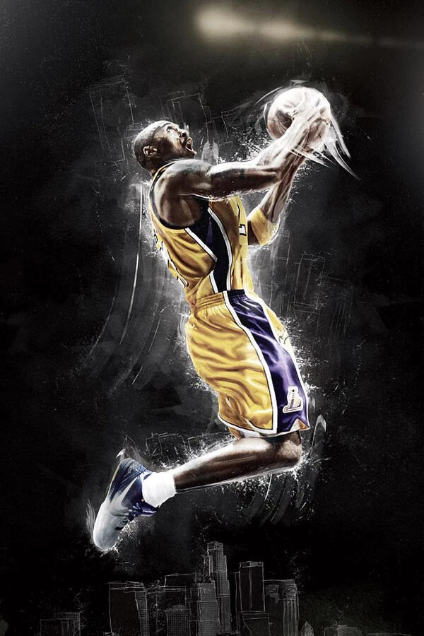 Kobe Bryant Poster Wall Art Home Decor Photo Prints 16x24, 20x30, 24x36"