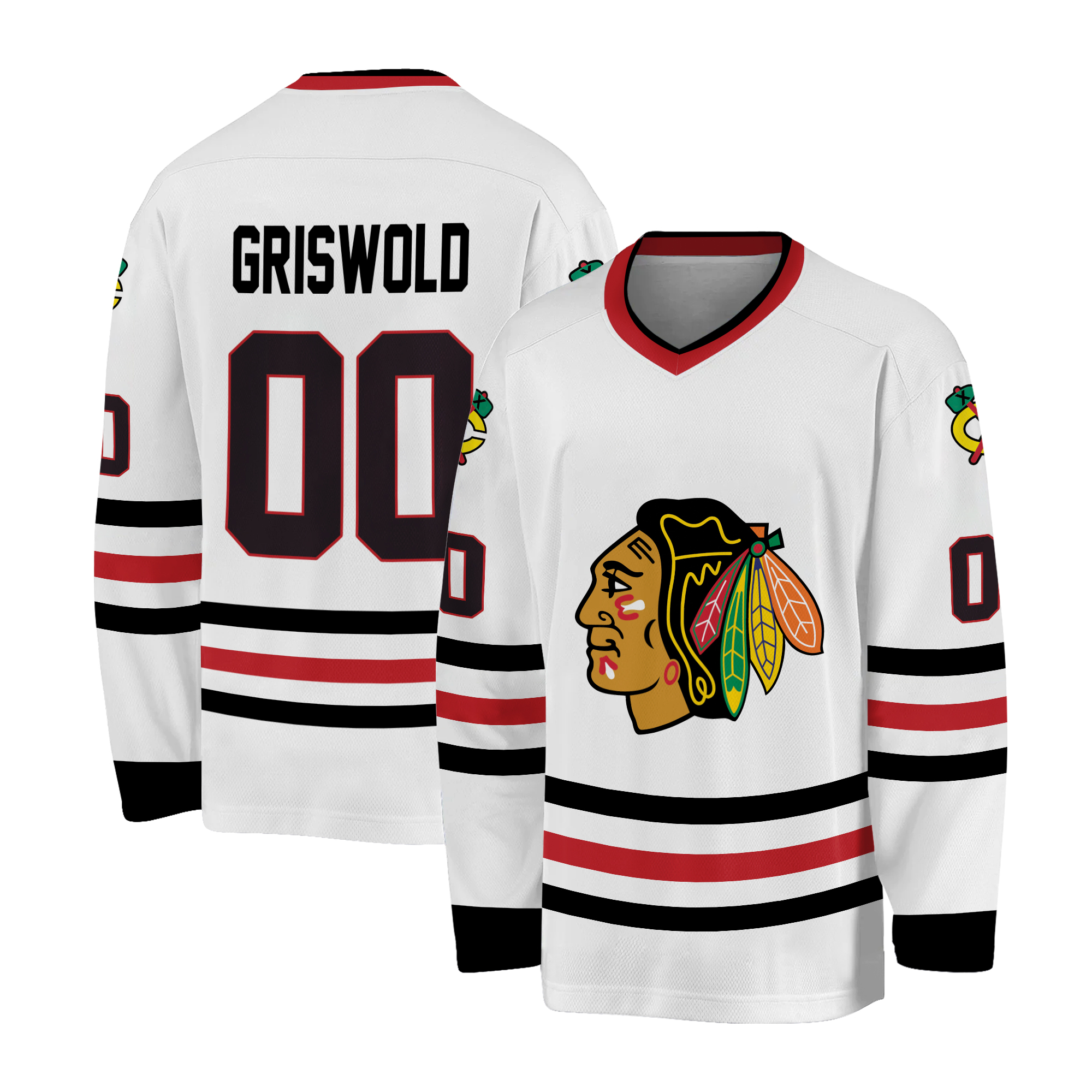 Griswold #00 Movie Hockey Jersey