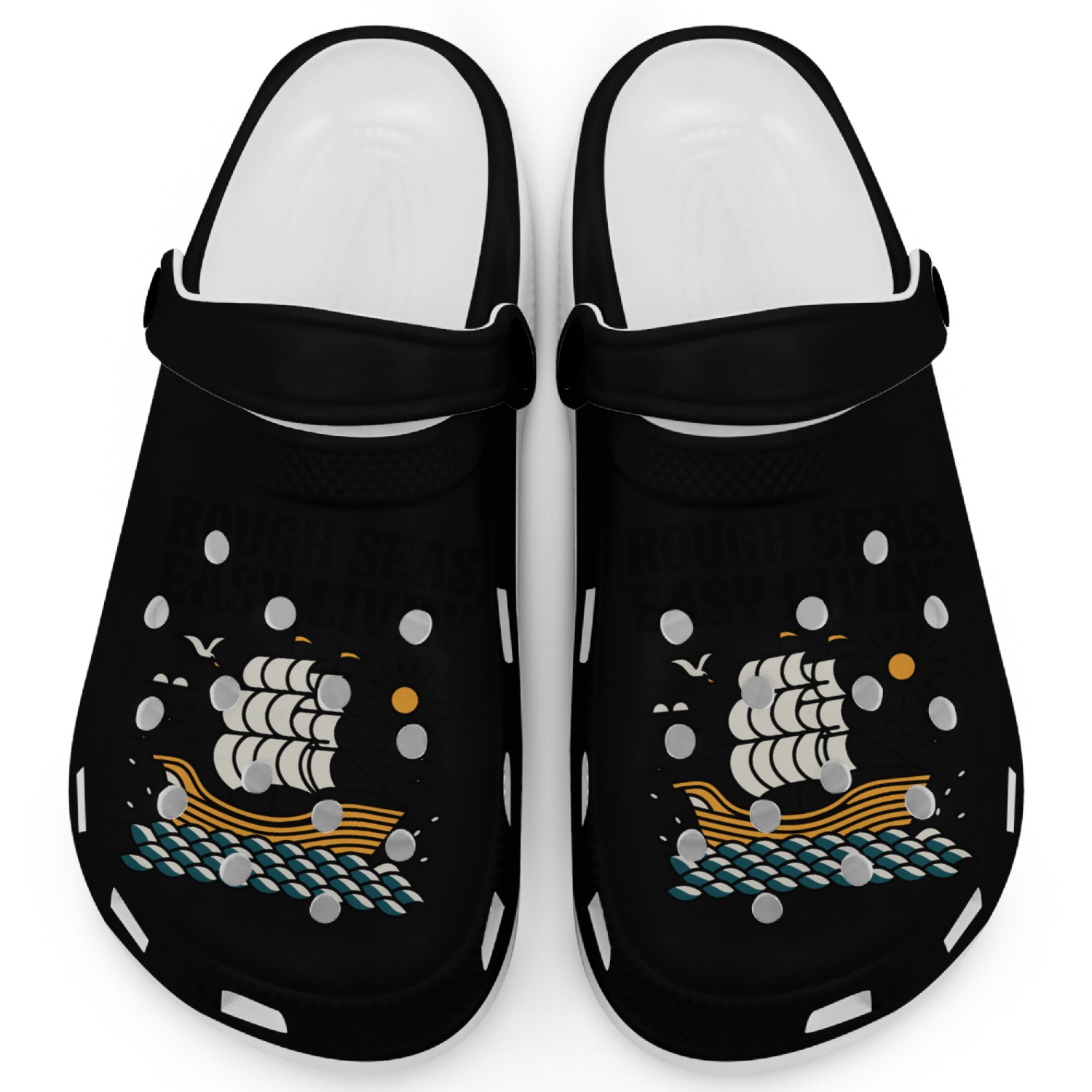 Rough Seas, Easy Living Clogs