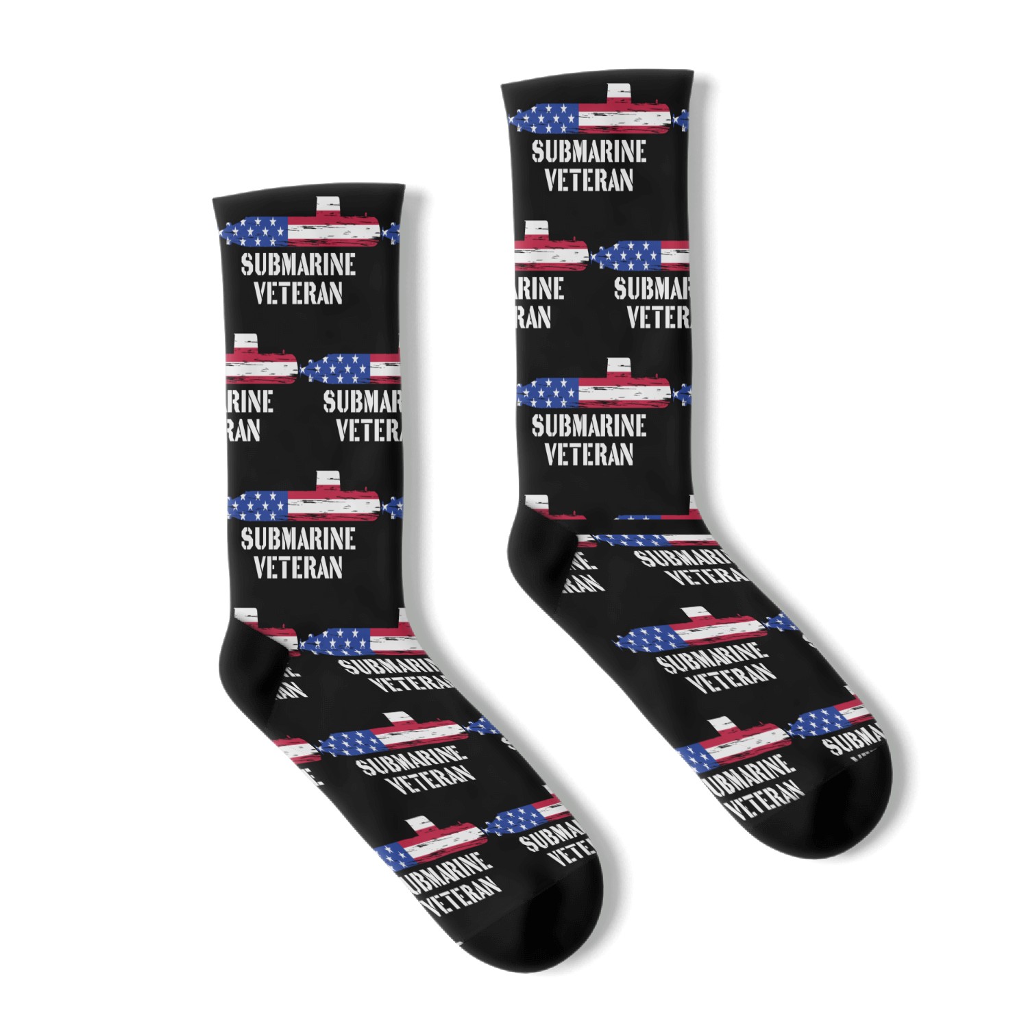 Submarine Veteran Submariner US Military Socks