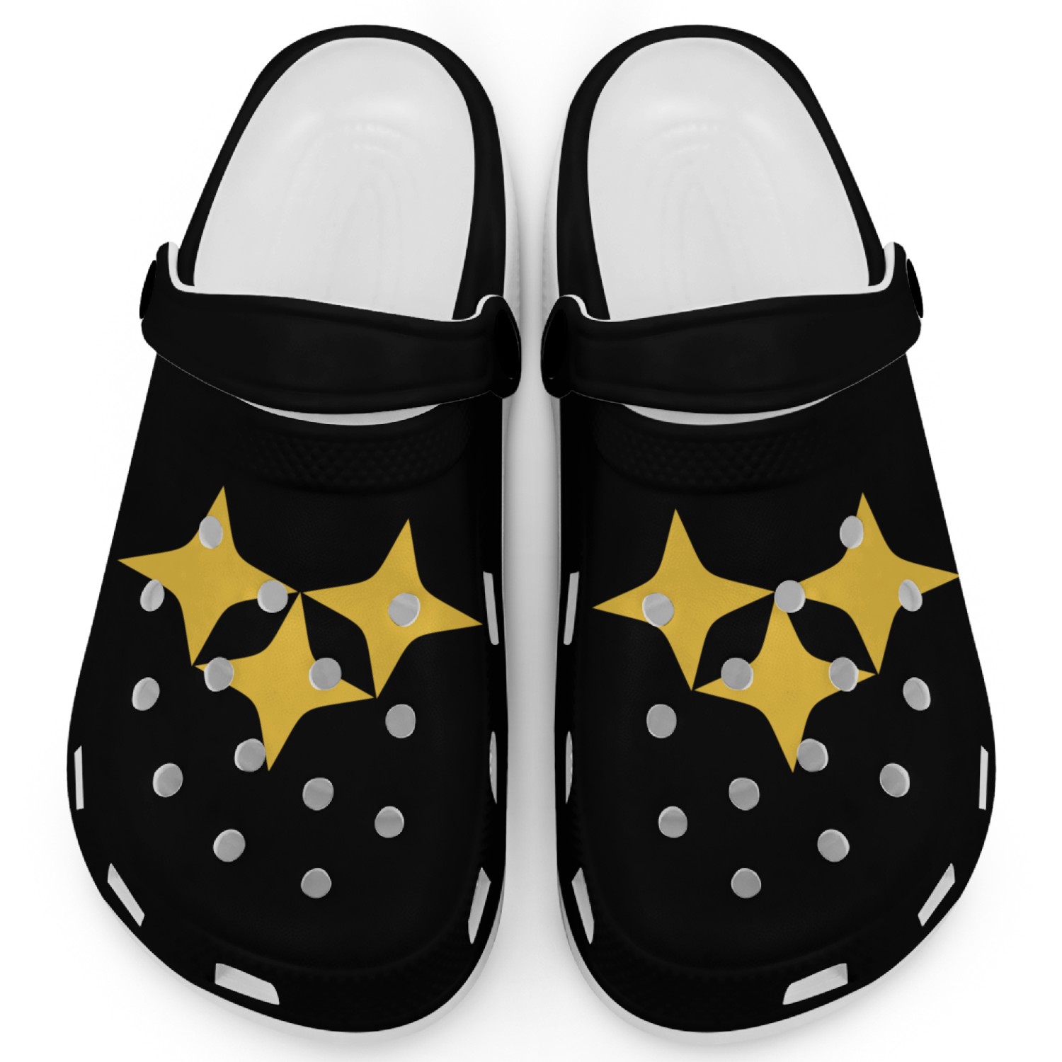 Three Star Yellow Clogs