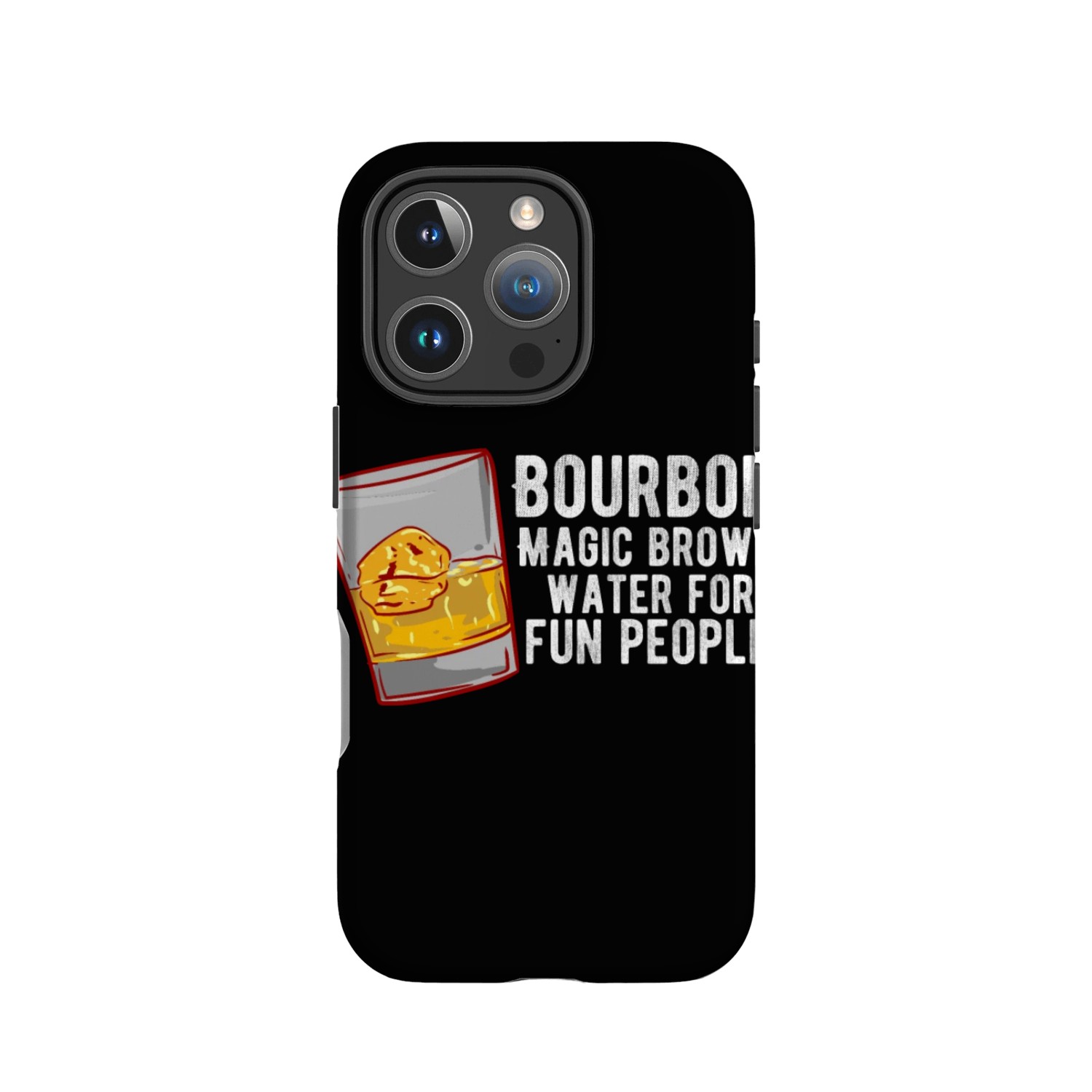 Bourbon - Magic Brown Water IPhone Cases