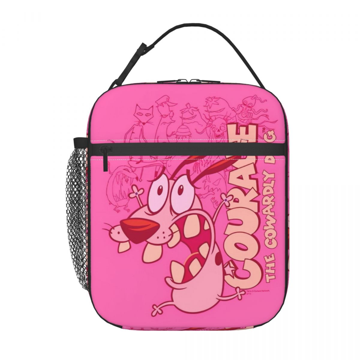 Couraged Movie Cowardly Dog Insulated Lunch Bags
