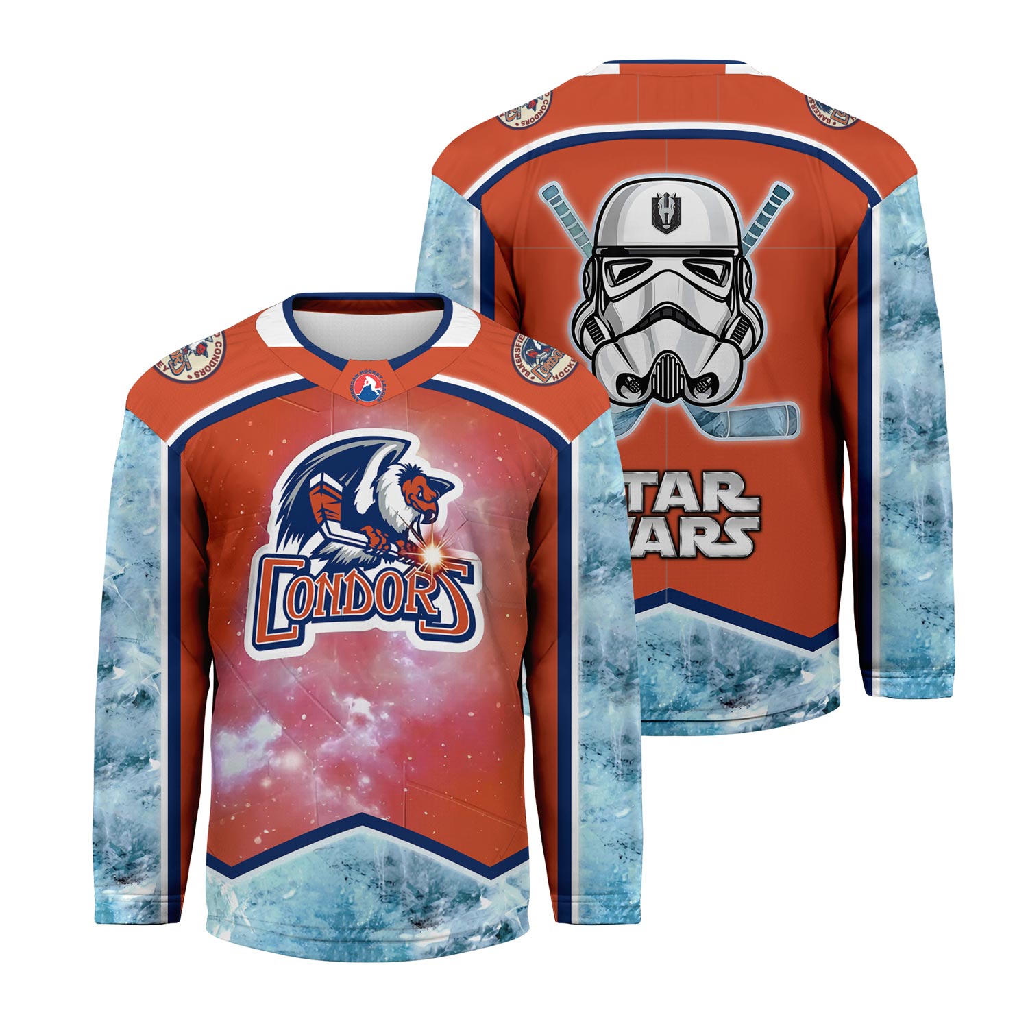 (NO CAP) Bakersfield Condors Star Wa.rs Night Game 2026 Hockey Shirt Men's