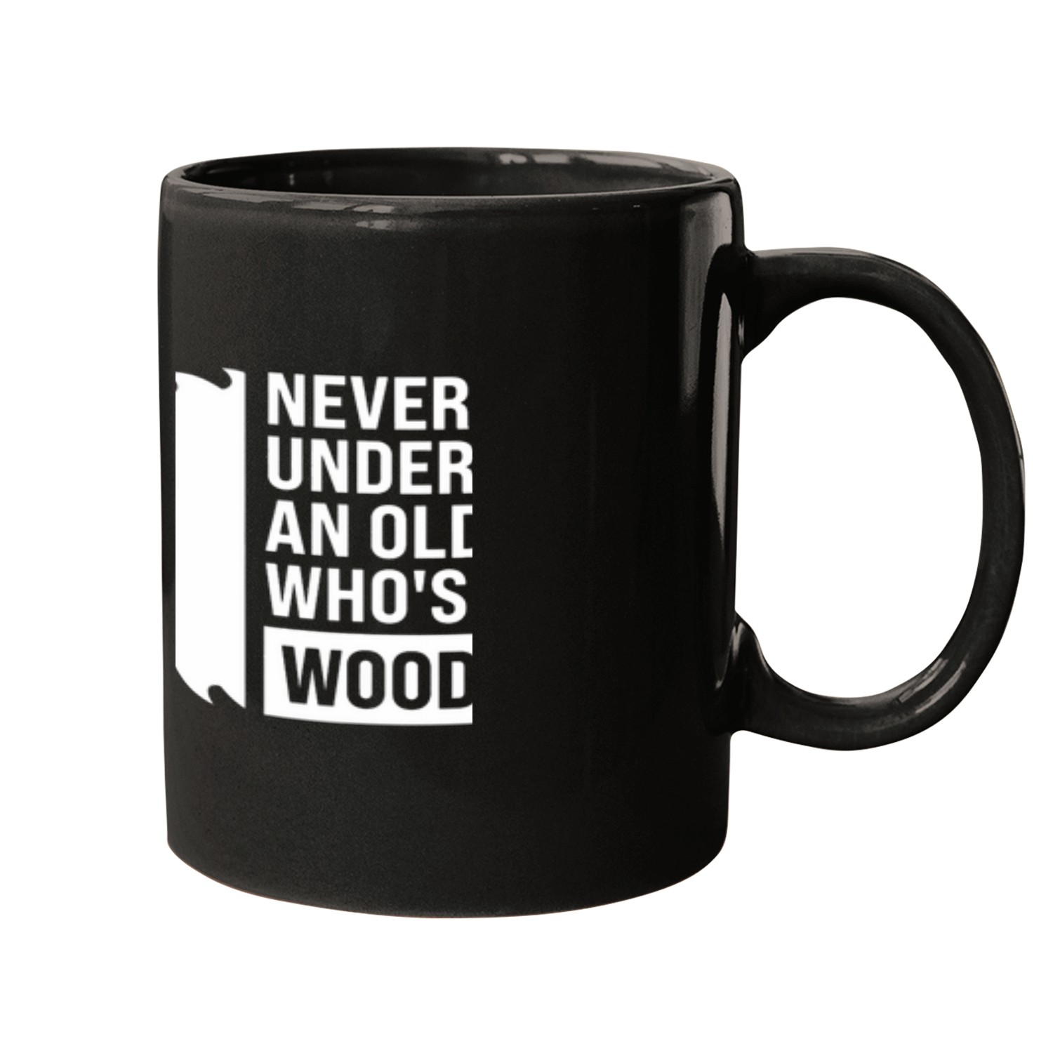 never undrestimate man whos woodworker job Woodworker Mugs