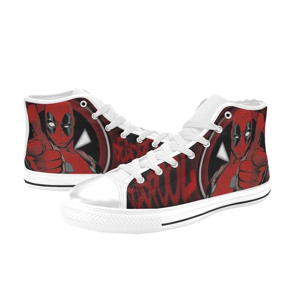 Deadpool High Top Shoes Sneakers