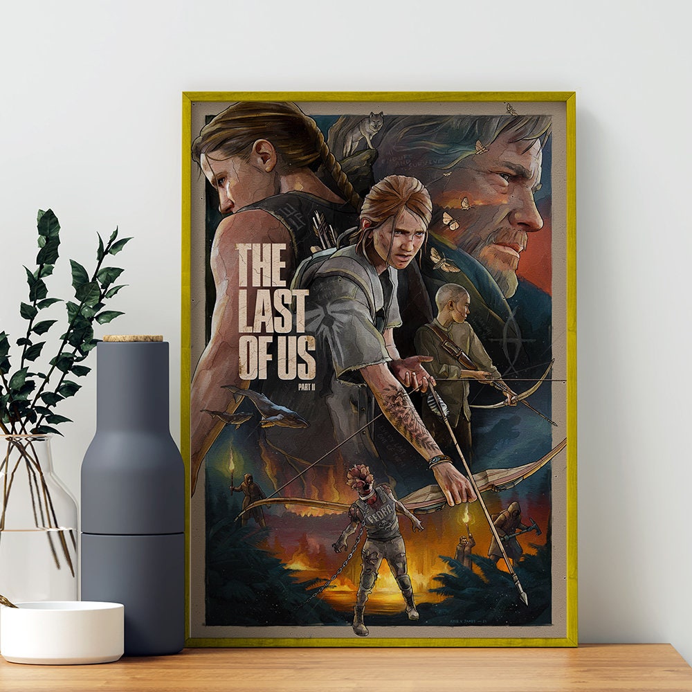 The last of us Movie Vintage Poster