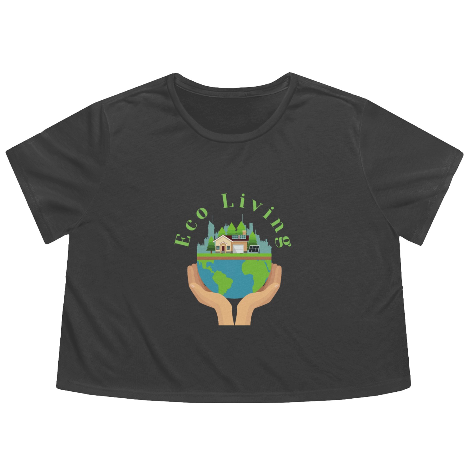 Ecoliving Flowy Cropped Tees