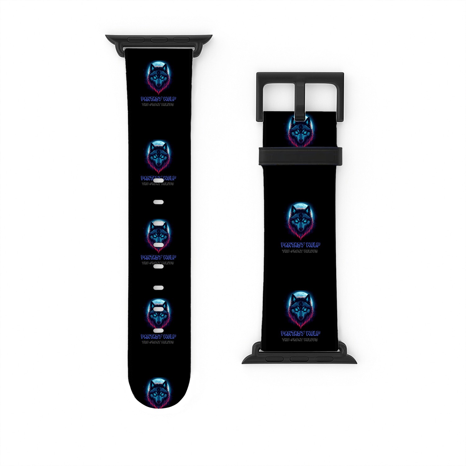 fantasy wolf Watch Bands For Apple Watch