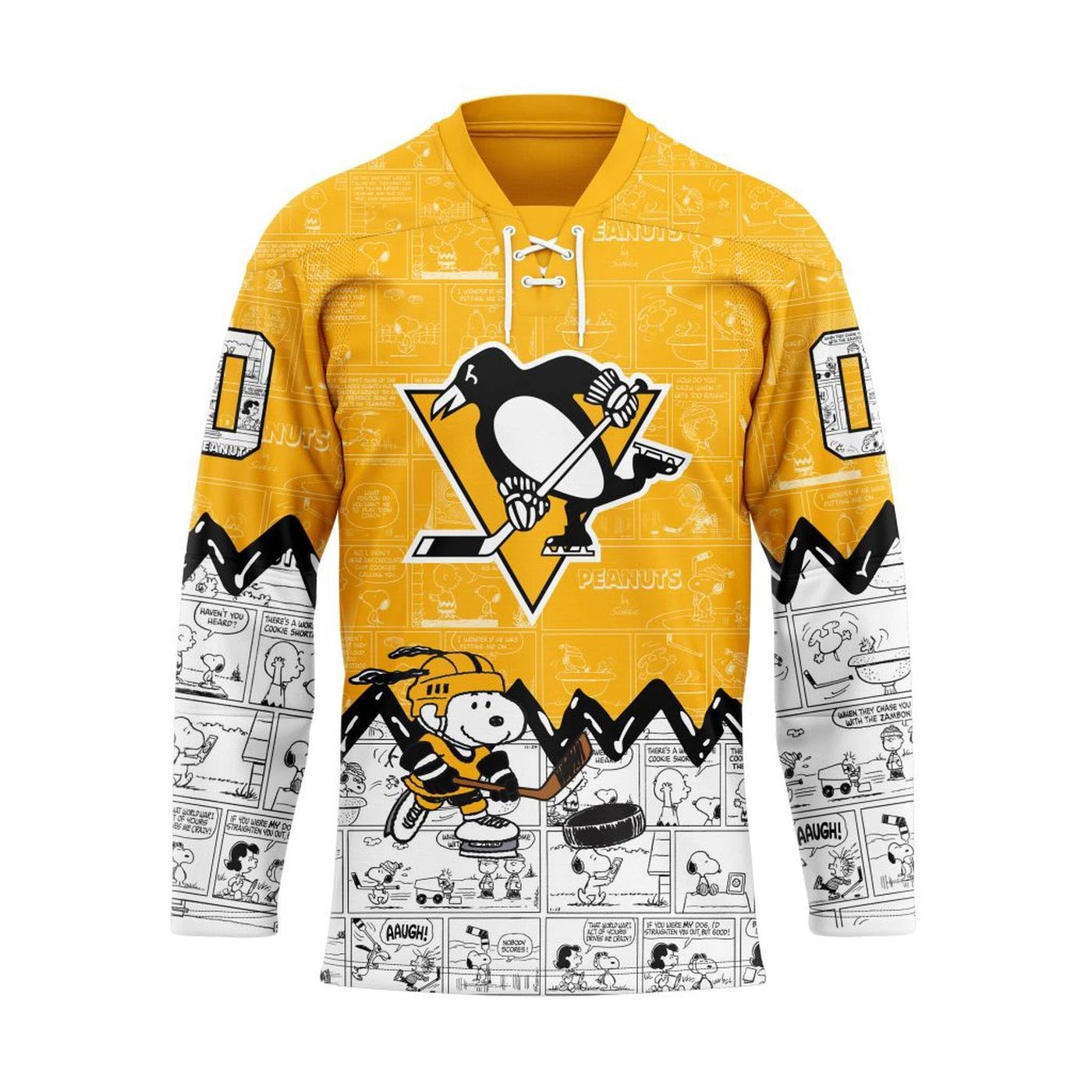 Personalized Pittsburgh Penguins Special Peanuts Hockey Shirt