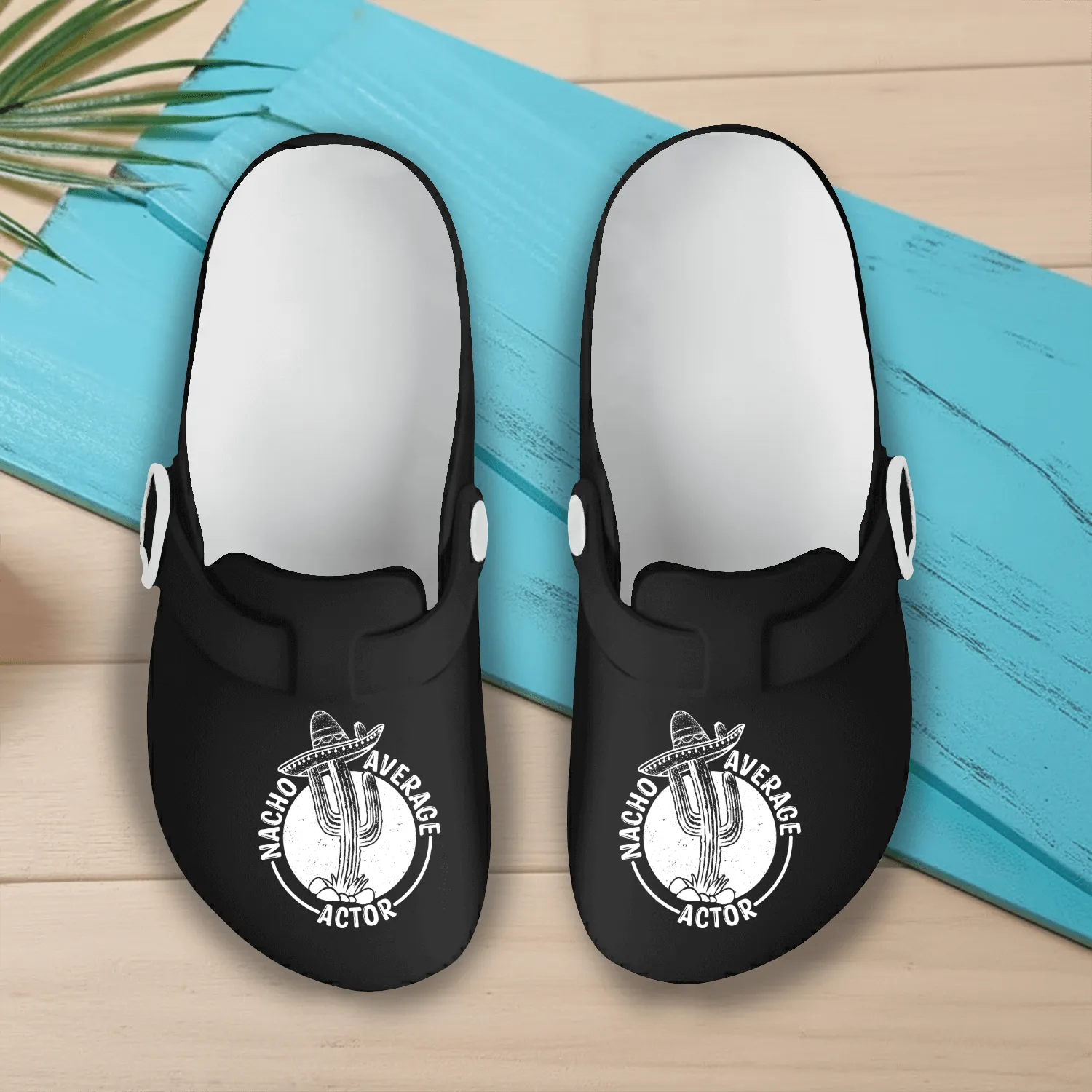 Nacho Average Actor Slip On Clogs