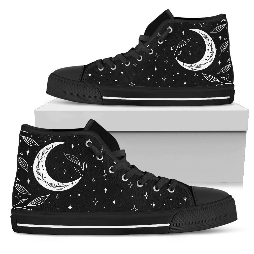 Moon Leaf High Tops Sneakers