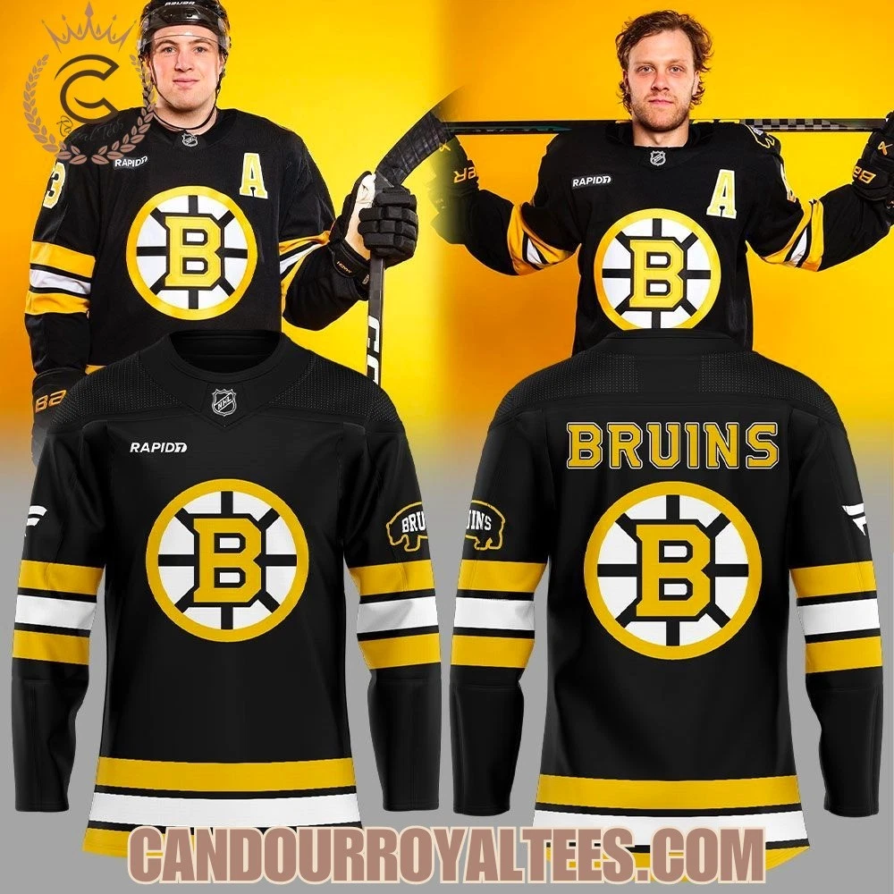 Boston Bruin The New 2025-2026 Hockey Jersey