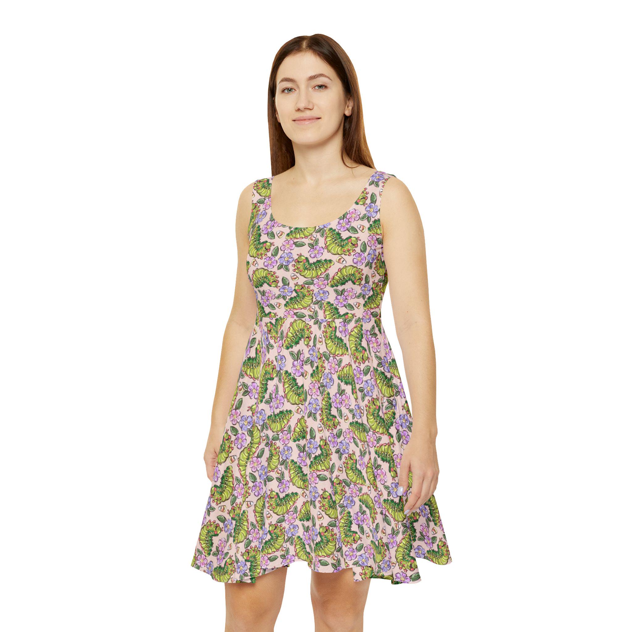 Floral Heimlich A Bug's Life Women's Skater Dress