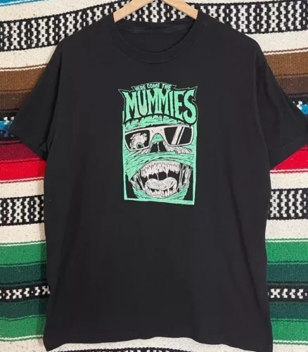 Here come the mummies rock band Music T-Shirt, Music Love T-Shirt, Band Music T-Shirt, Concert T-Shirt