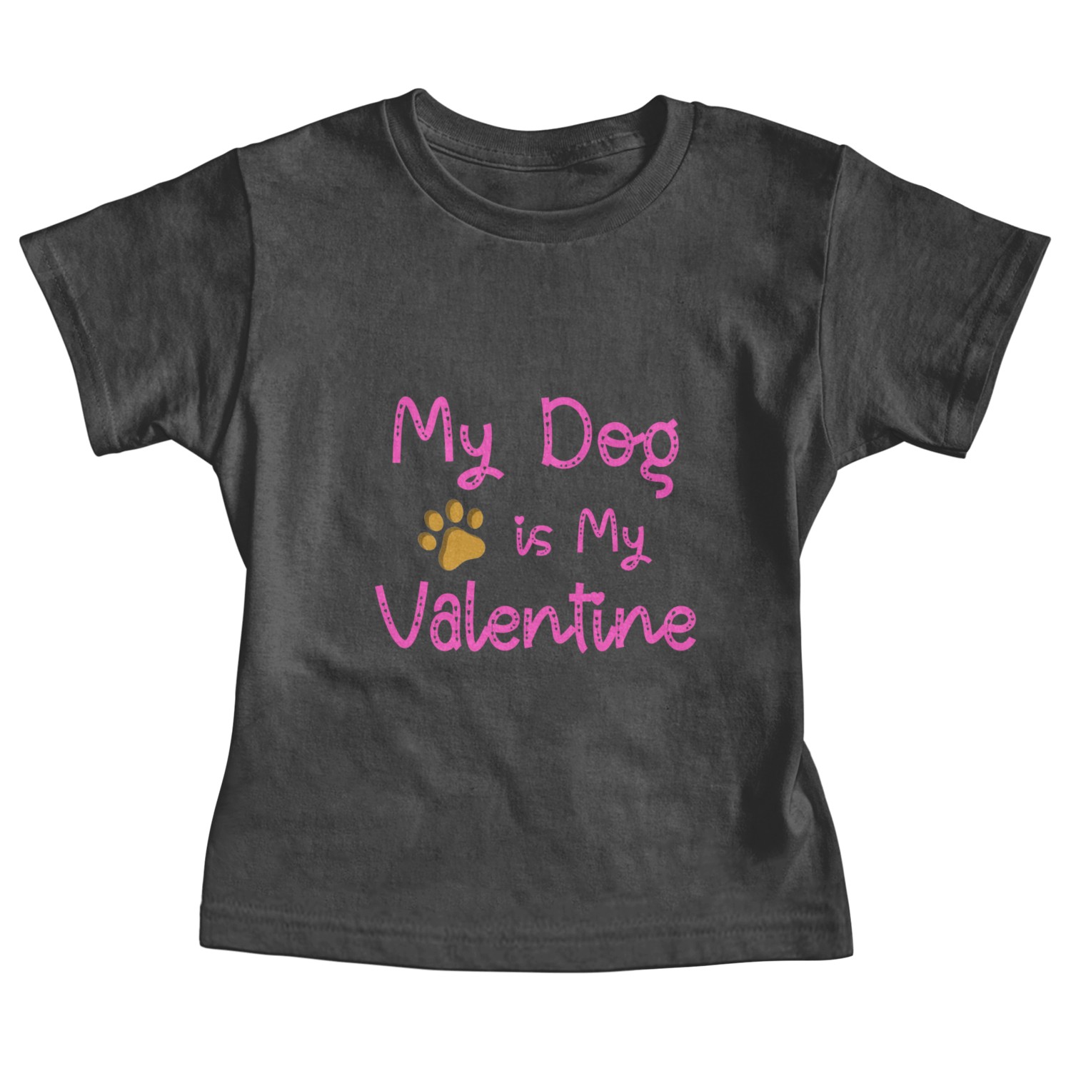 My Dog Is My Valentine Baby Tees