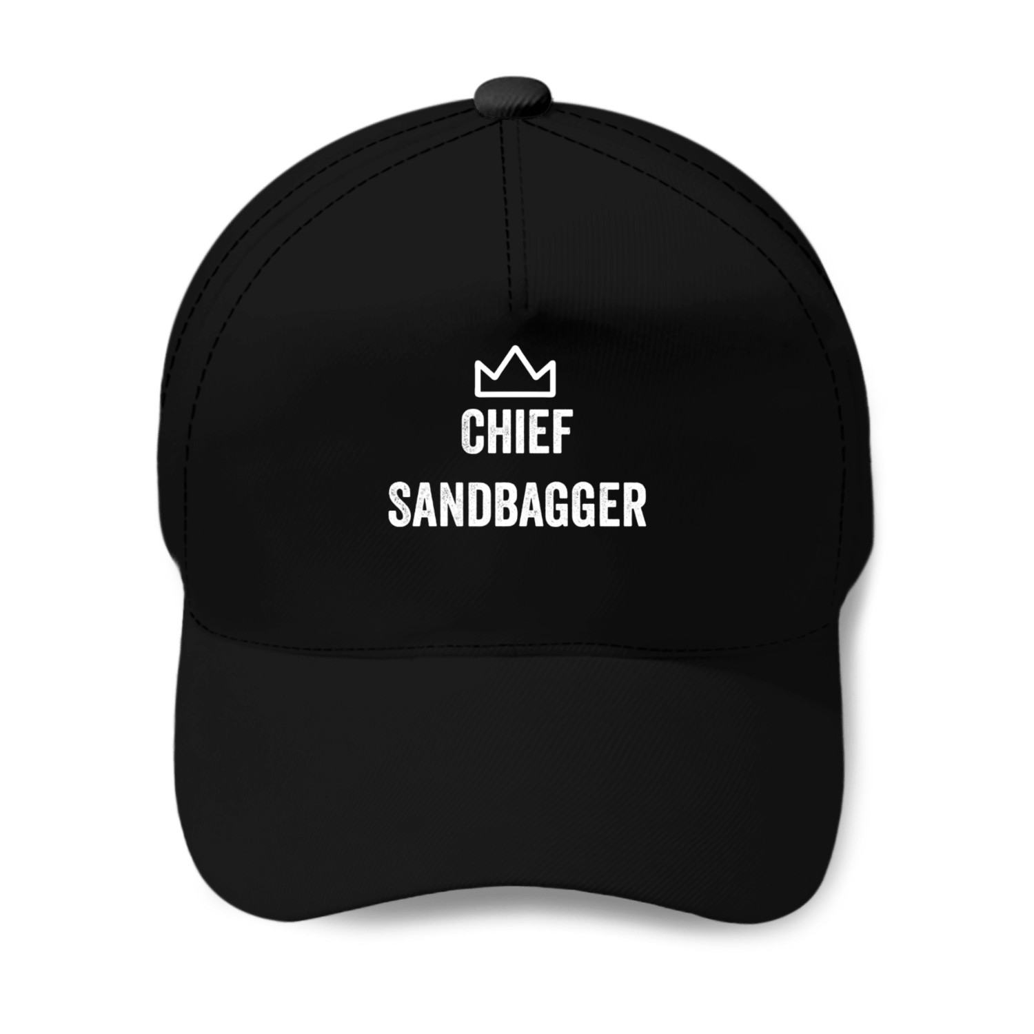 Chief Sandbagger Golf Meme BJJ Chess Sandbag Baseball Caps