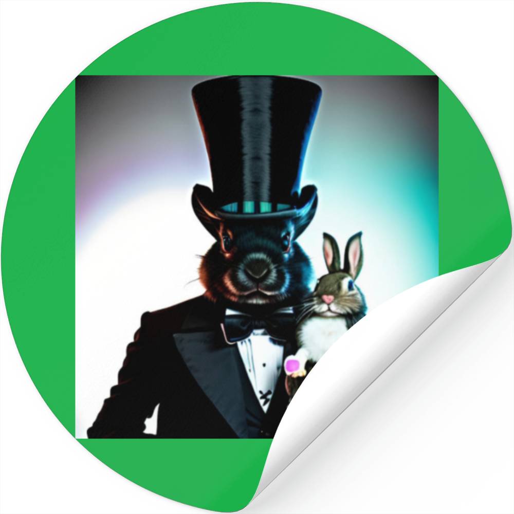 Wonder the Wandering Rabbit Stickers