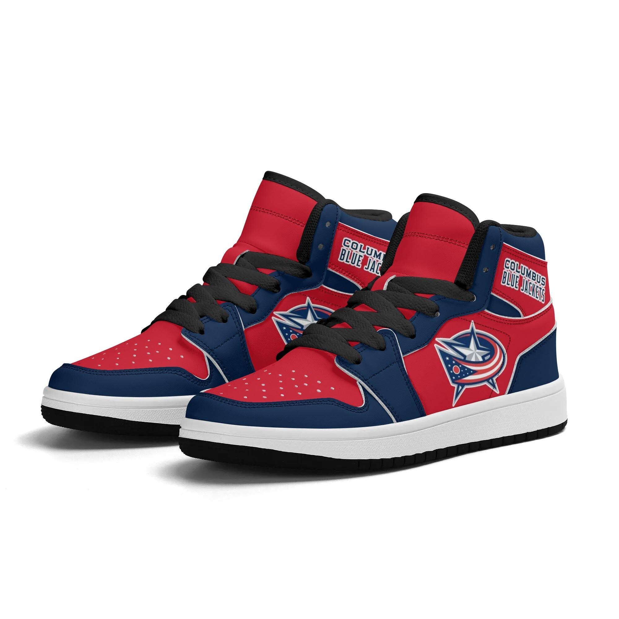 Columbus Blue Jackets Fan Basketball Shoes | High Top Shoes