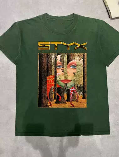 Styxs Band The Grand Illusion Tour 2025 T Shirt