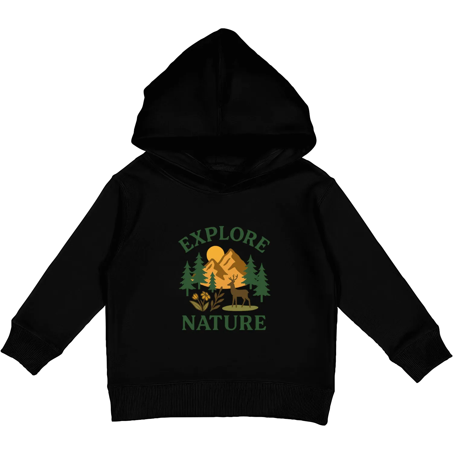 Explore Nature Kids Pullover Hoodies