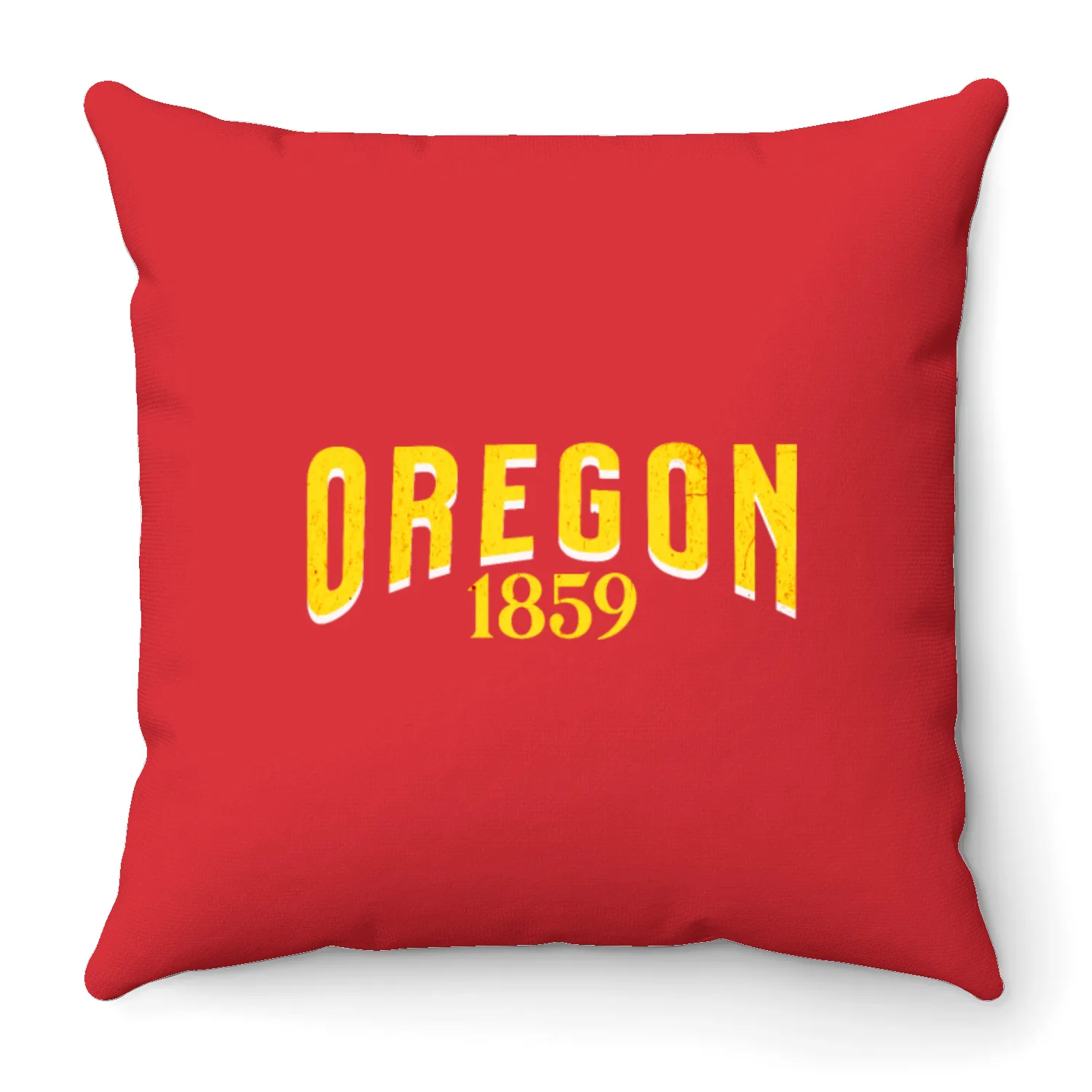 Oregon 1859 Throw Pillows