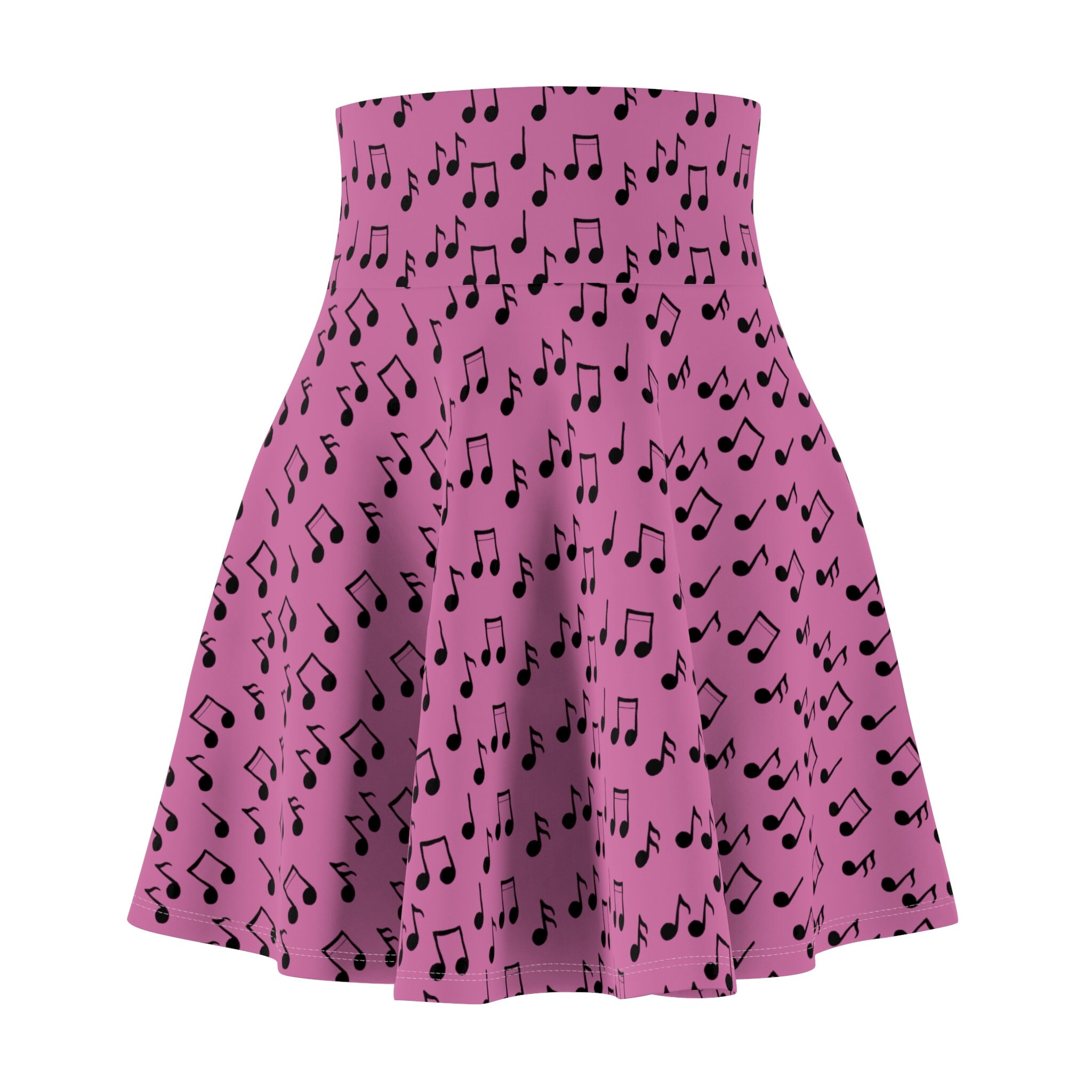 Music Nout Skater Skirt, Women's Skater Skirt