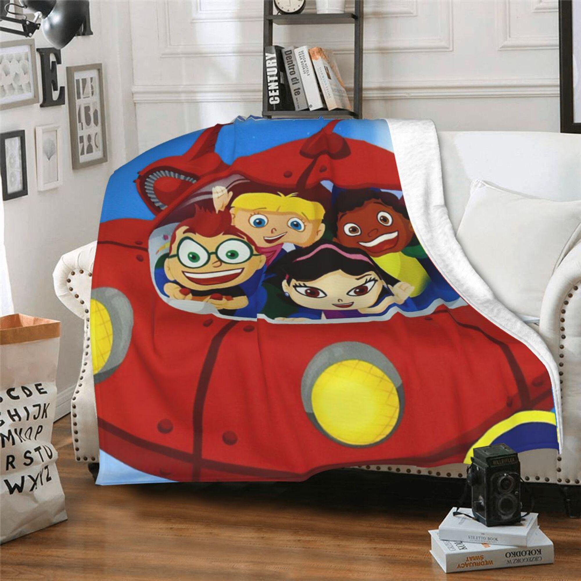 Personalized Little Einsteins Fleece Blanket with Name, Custom Kid's Gift, Birthday Gift