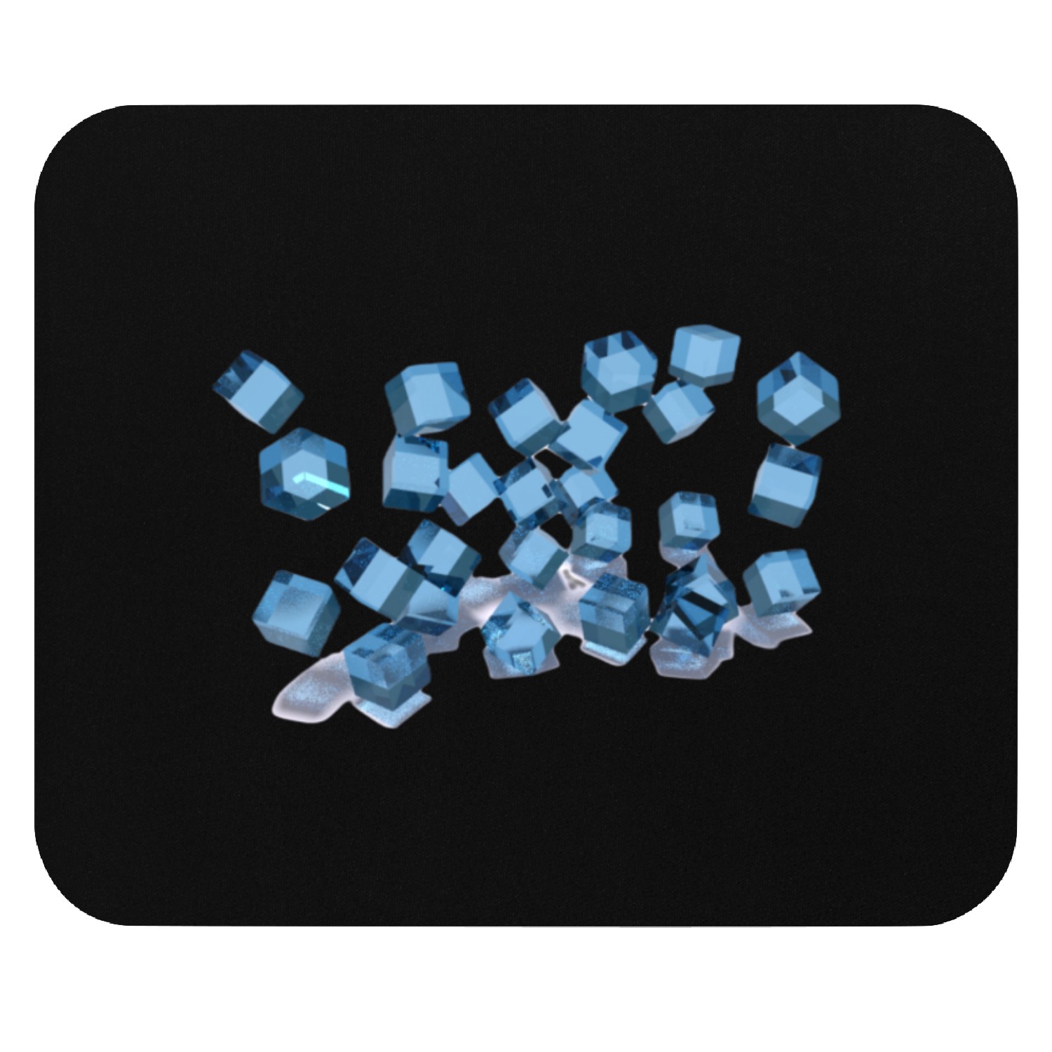 3D Cubes Mouse Pads