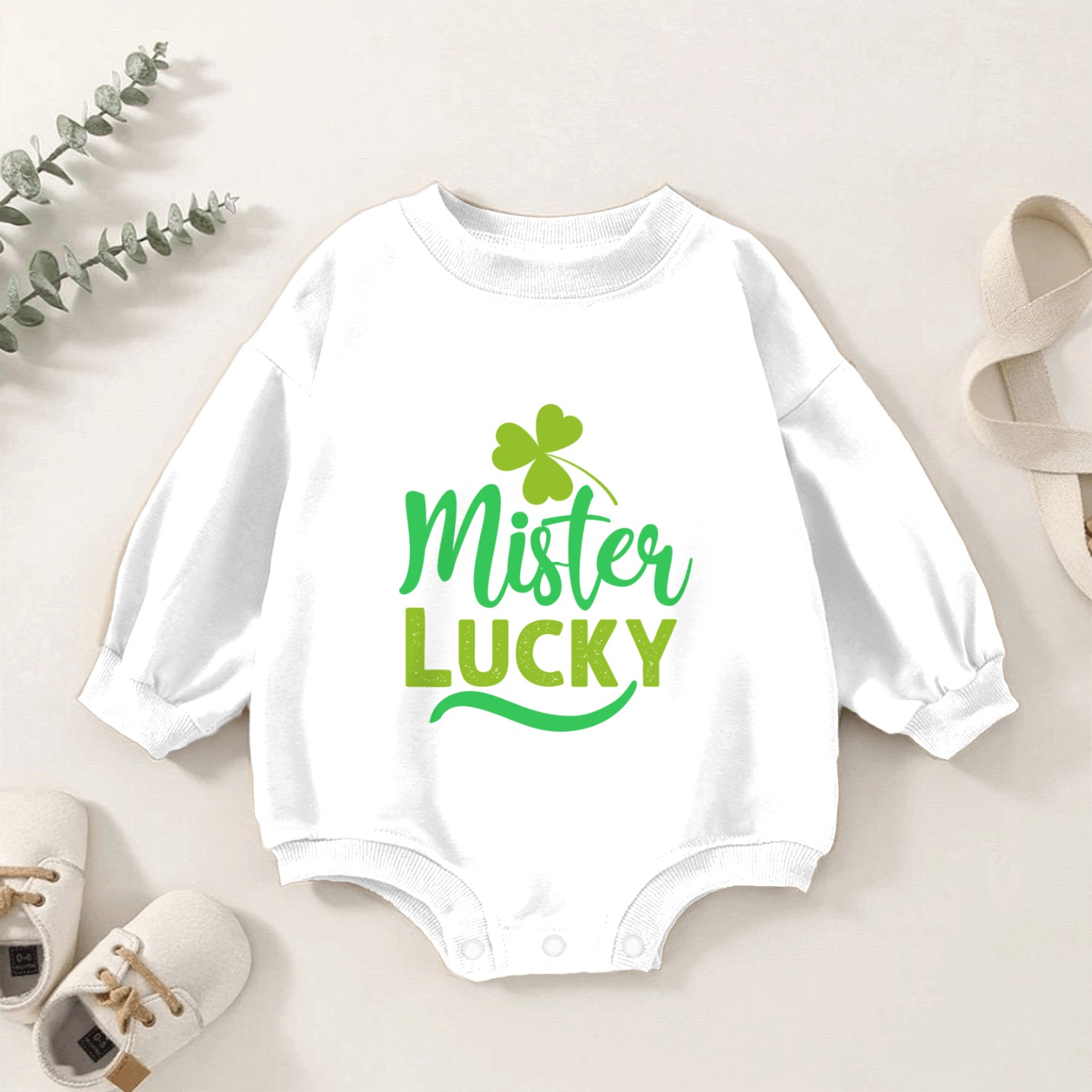MISTER LUCKY Baby Romper Sweatshirts