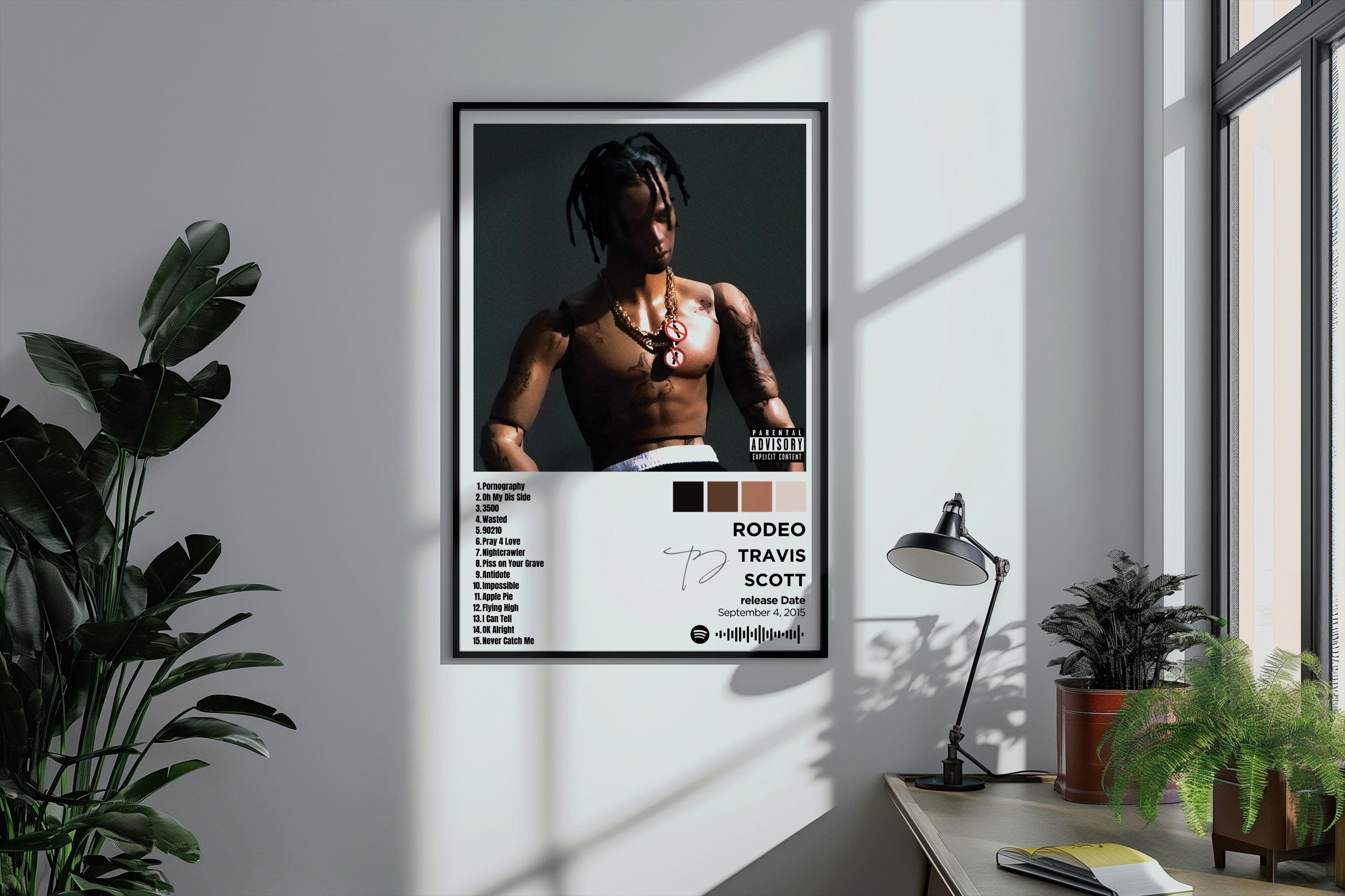 RODEO Album Cover Poster - Travis Album Poster