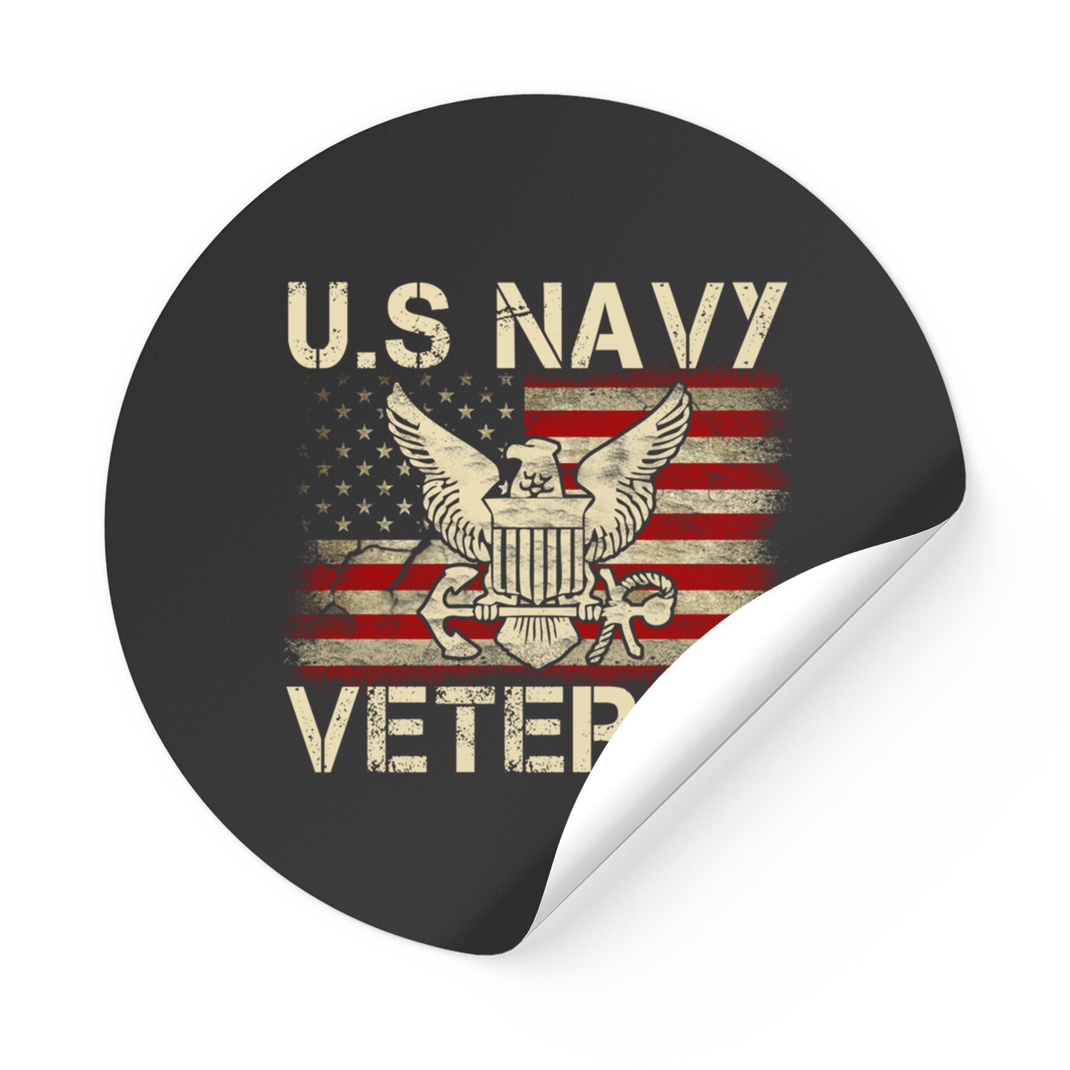 U.S. Navy Veteran - Navy Veteran - Stickers
