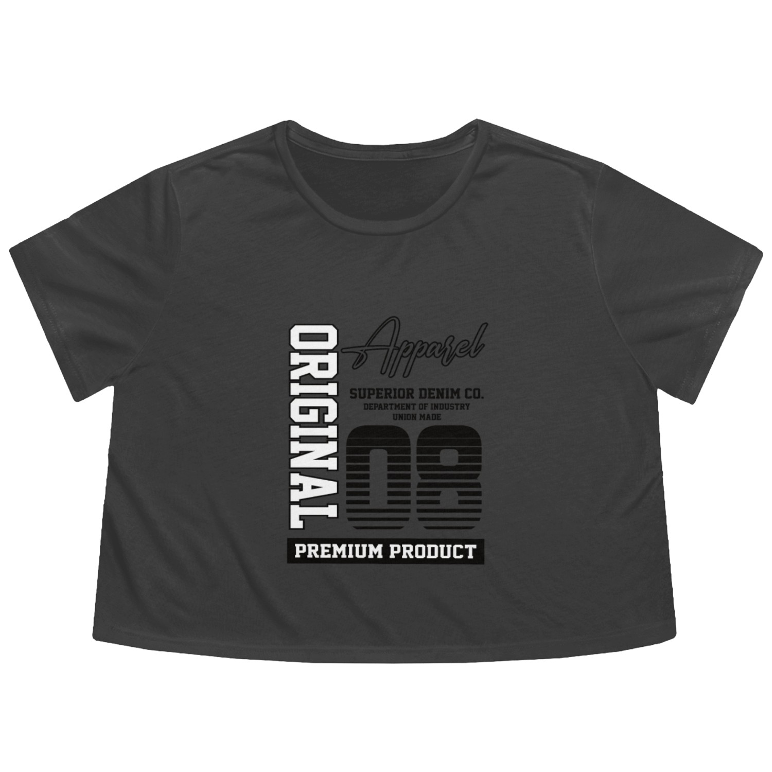2008 Vintage Birthday Vintage Gift Retro Flowy Cropped Tees