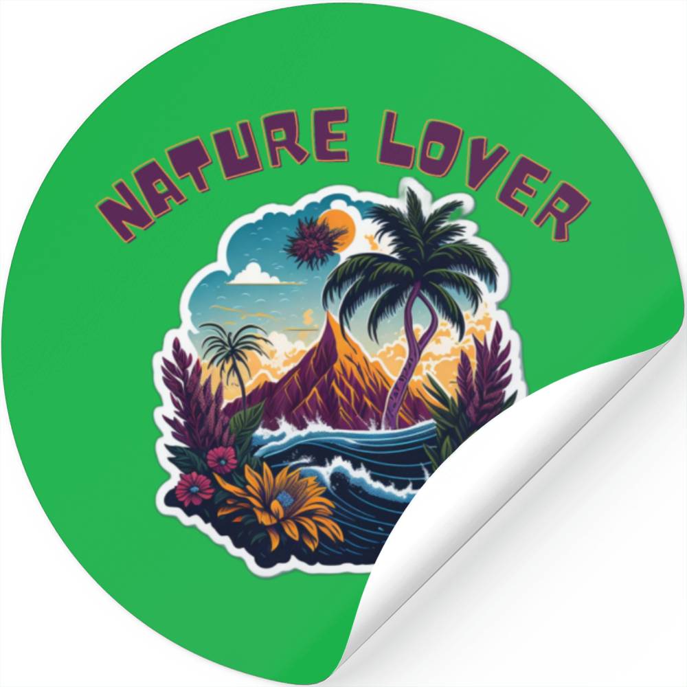nature lover Stickers