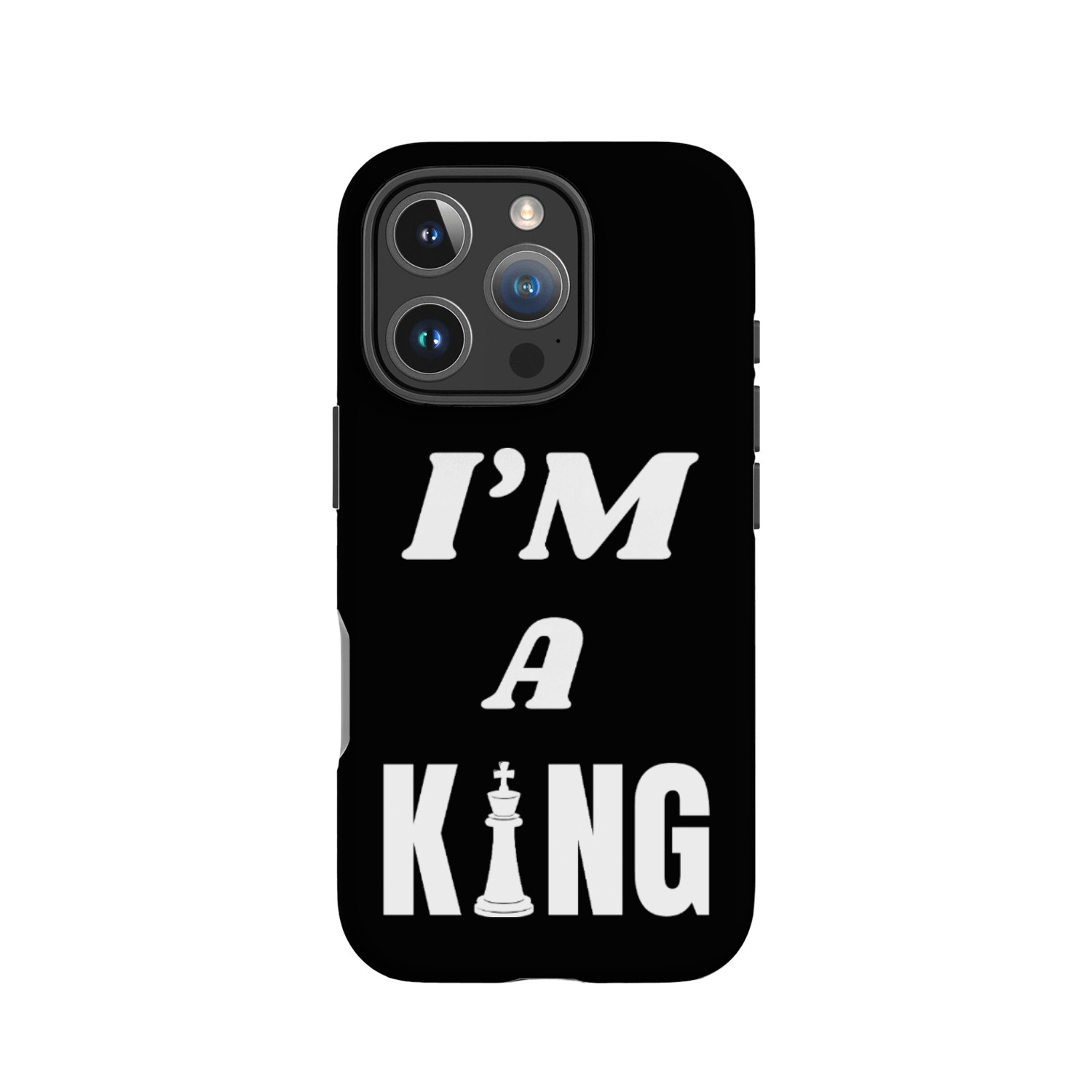 I am a king IPhone Cases