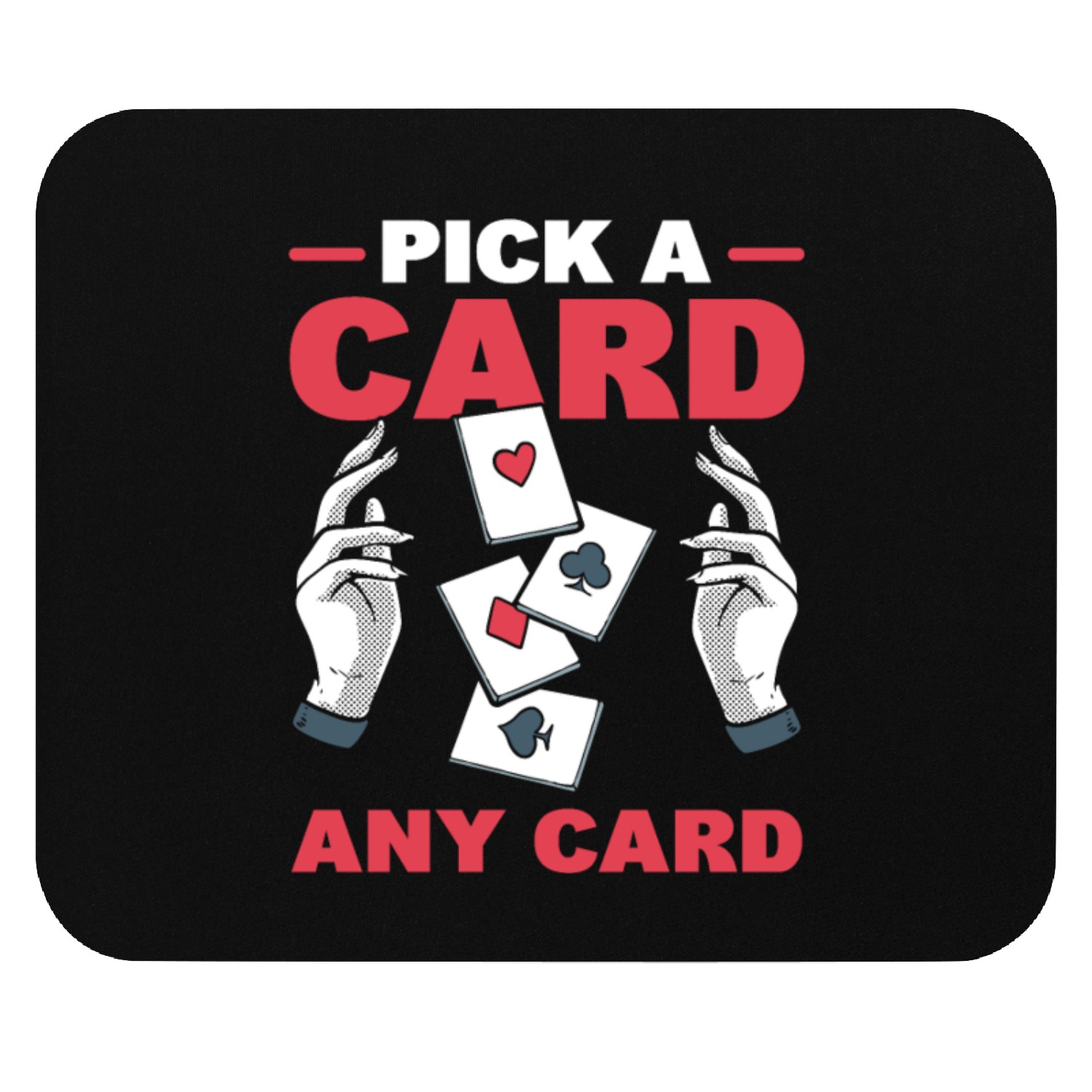 Cool Card Magician Magician Mouse Pads