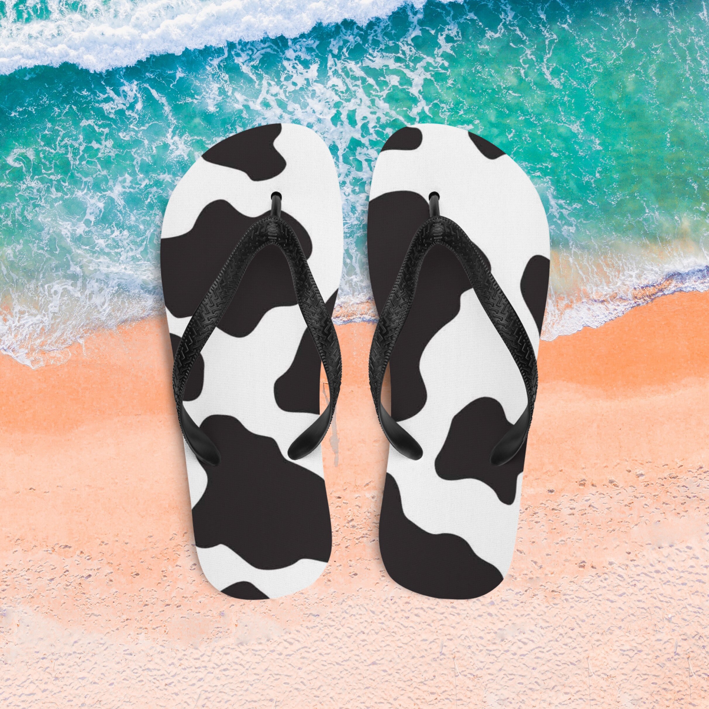 Cow Summer Flip Flops | Fashion, Gift For Girlfriend, Wife, Friends