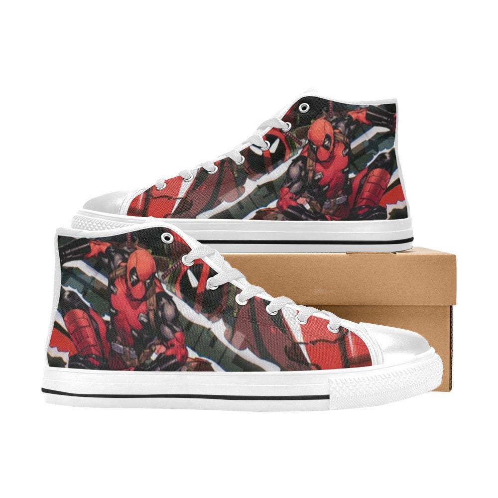 Deadpool High Top Shoes