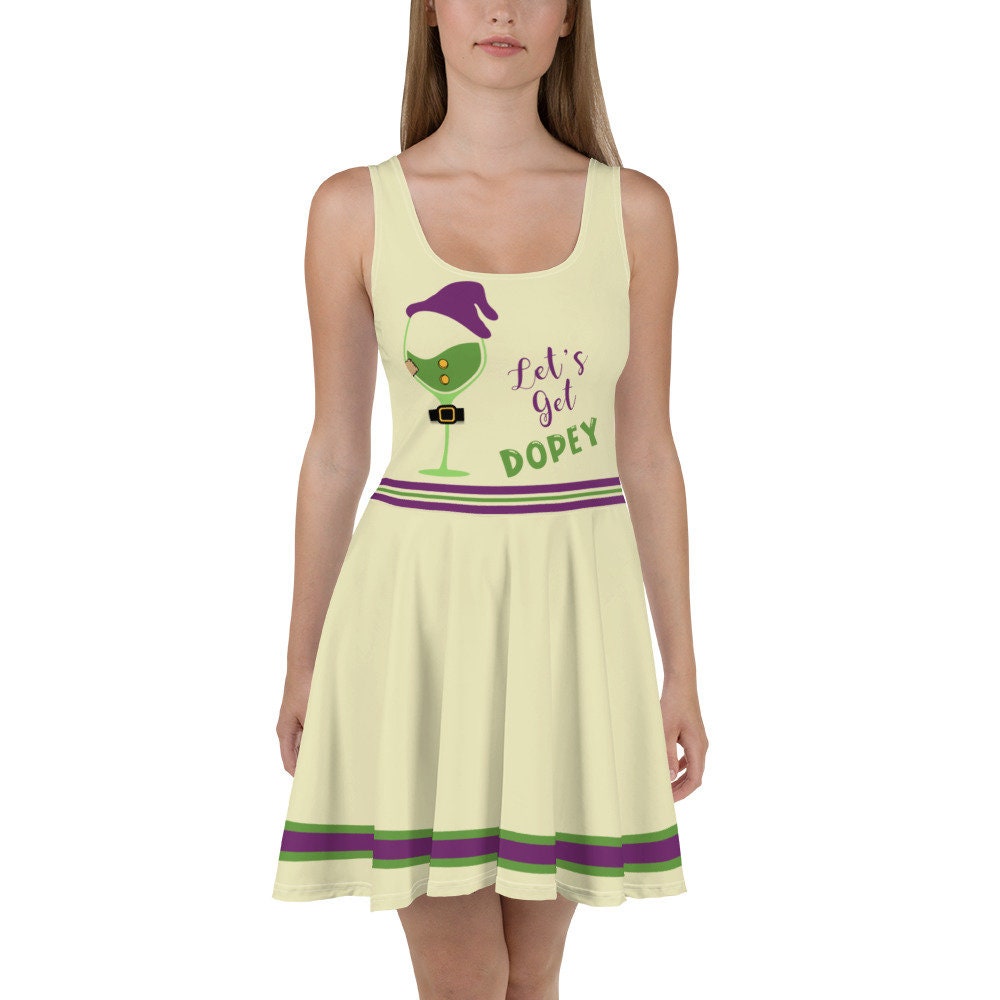 Let's Get Dopey Skater Dress