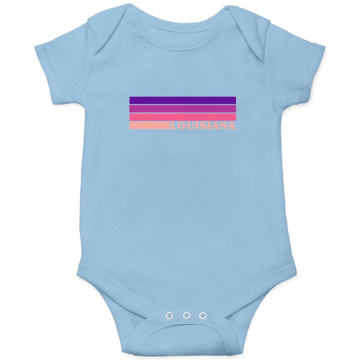 State Of Louisiana Baby Bodysuit