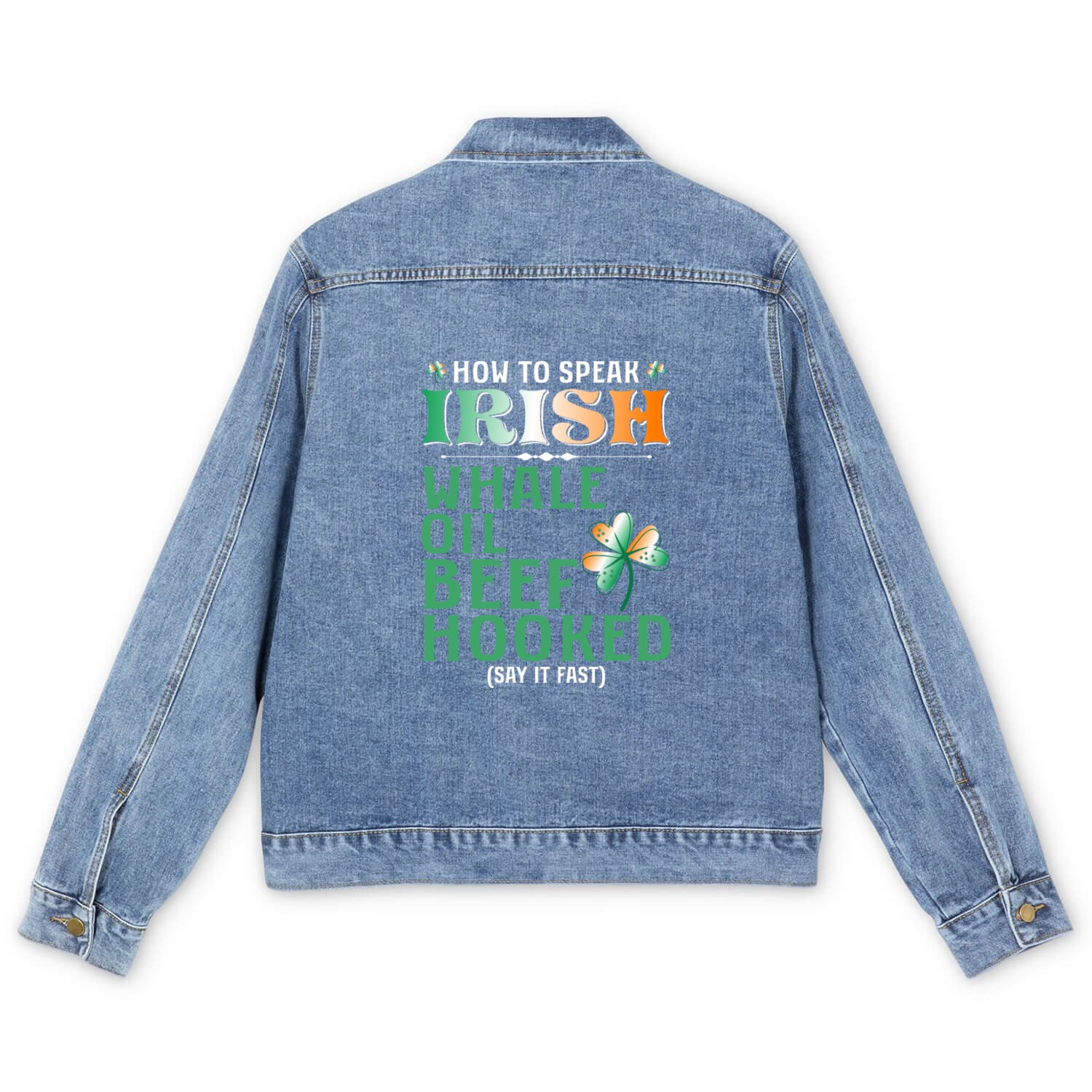How To Speak Irish Men's Denim Jackets