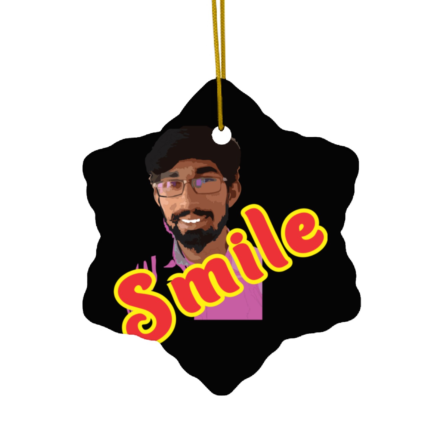 smile best design Ceramic Ornaments