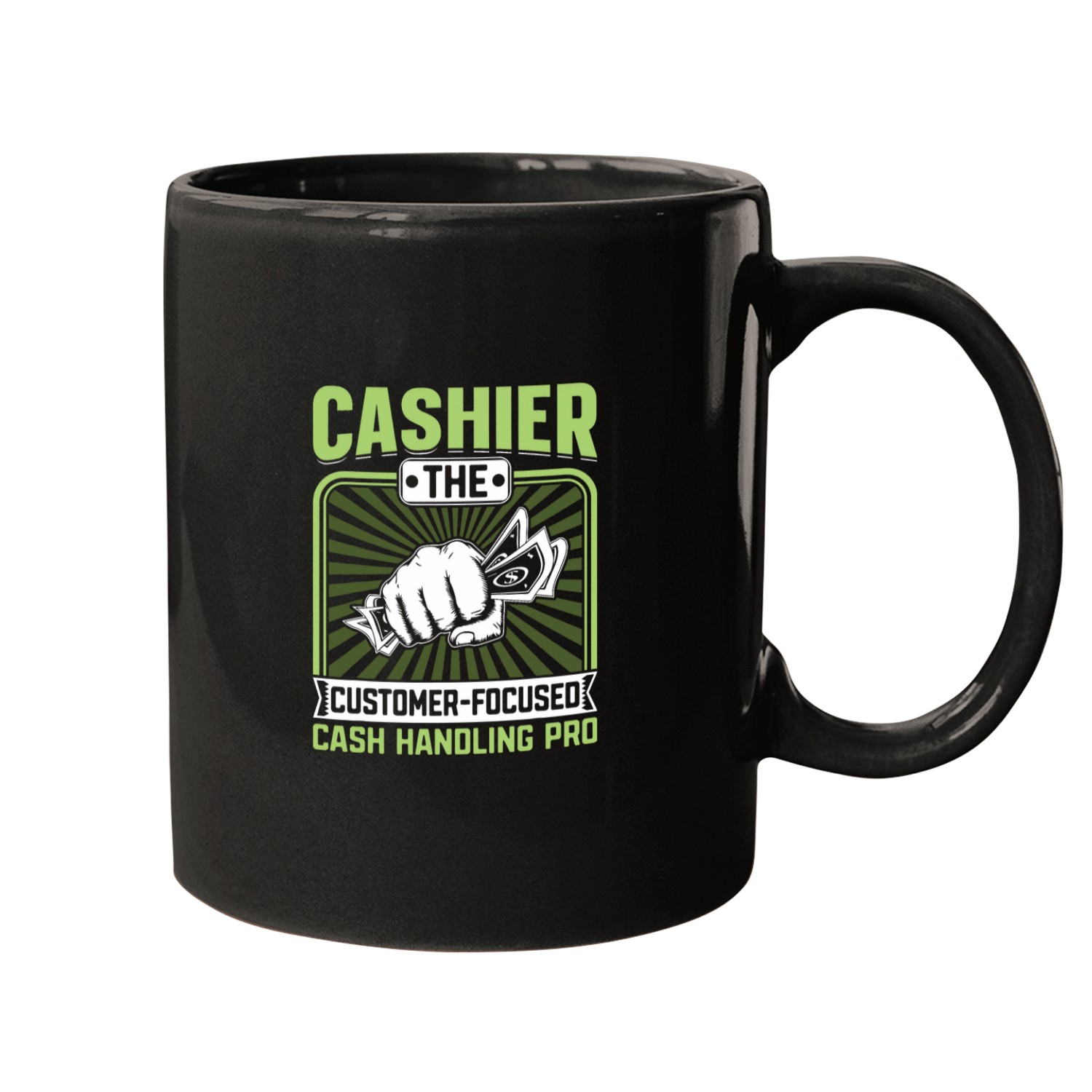 Cashier The Customer Focused Cash Handling Pro Mugs